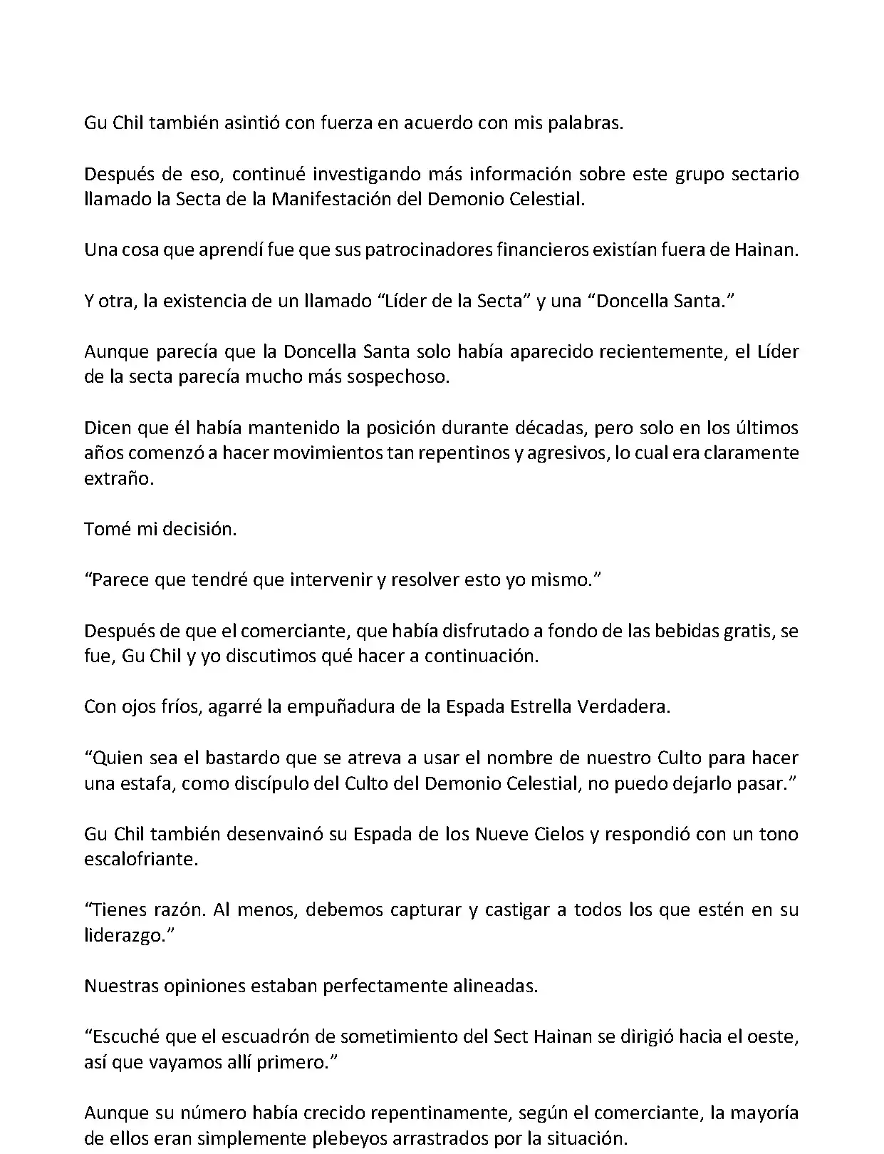 Mi Esposa es la Lider del Culto Demoniaco (Novela) - Capítulo 266 - Página 8 - LectorTMOo
