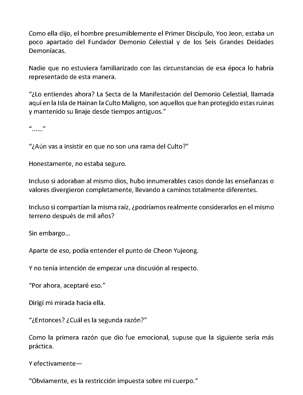 Mi Esposa es la Lider del Culto Demoniaco (Novela) - Capítulo 267 - Página 4 - LectorTMOo