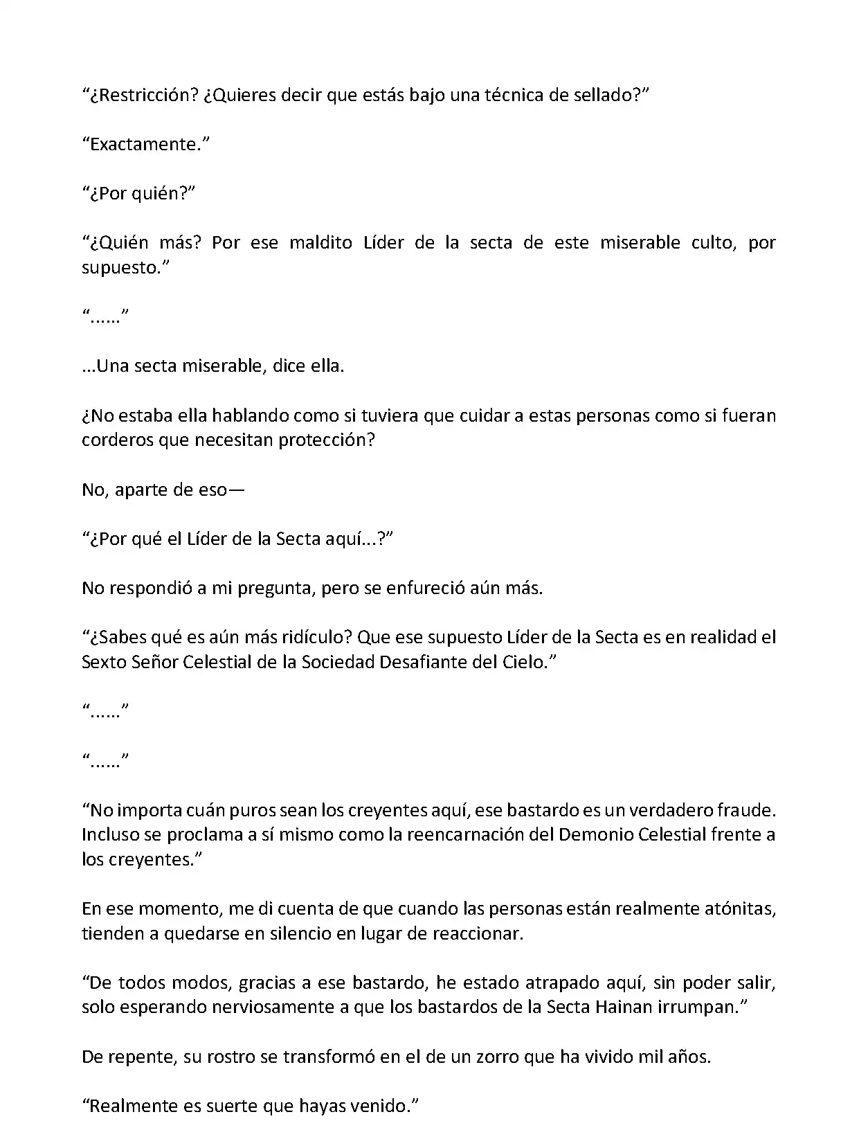 Mi Esposa es la Lider del Culto Demoniaco (Novela) - Capítulo 267 - Página 5 - LectorTMOo