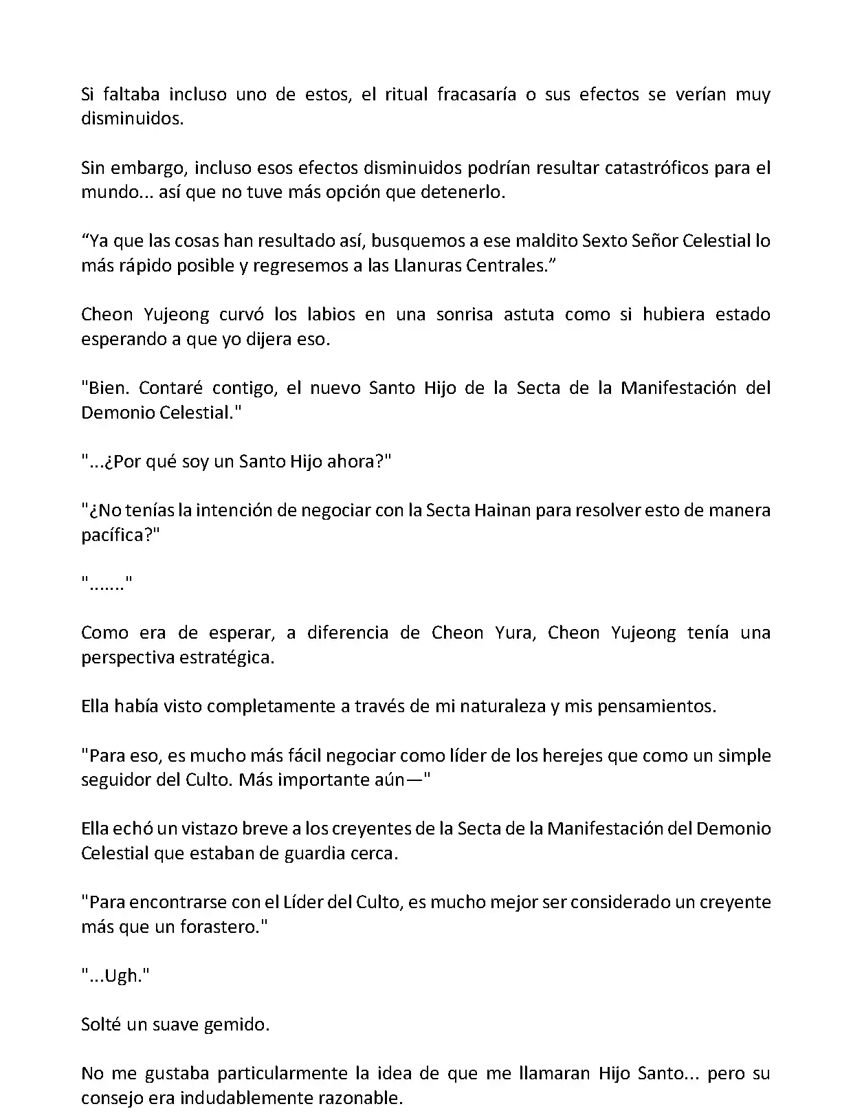 Mi Esposa es la Lider del Culto Demoniaco (Novela) - Capítulo 267 - Página 9 - LectorTMOo