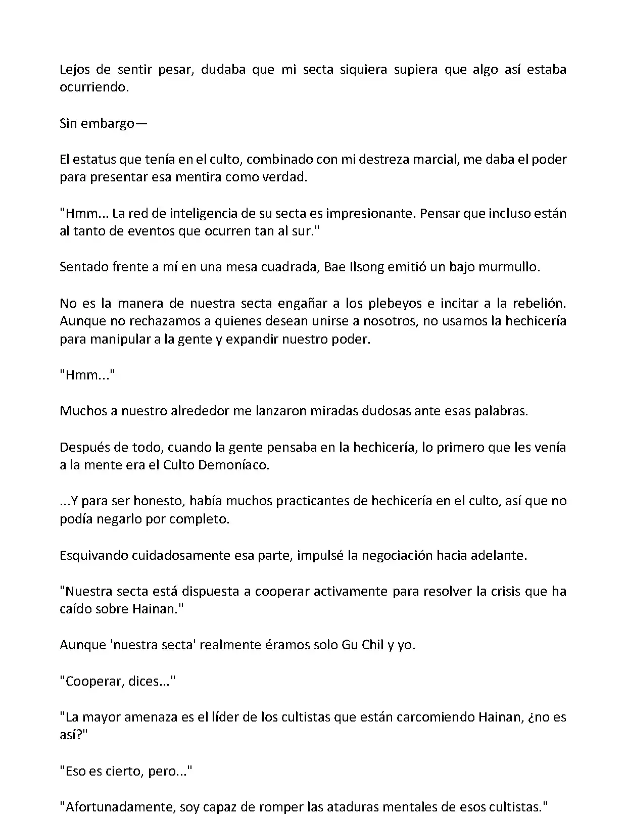 Mi Esposa es la Lider del Culto Demoniaco (Novela) - Capítulo 268 - Página 9 - LectorTMOo