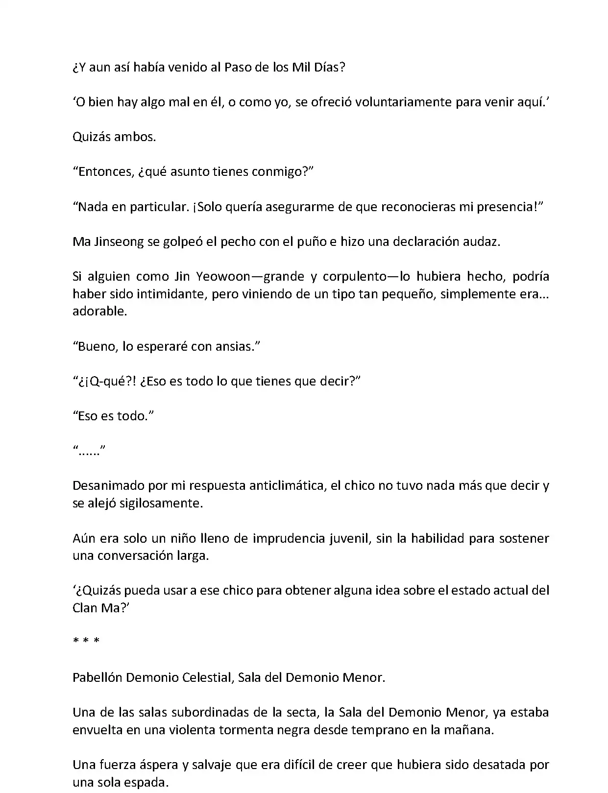 Mi Esposa es la Lider del Culto Demoniaco (Novela) - Capítulo 27 - Página 7 - LectorTMOo