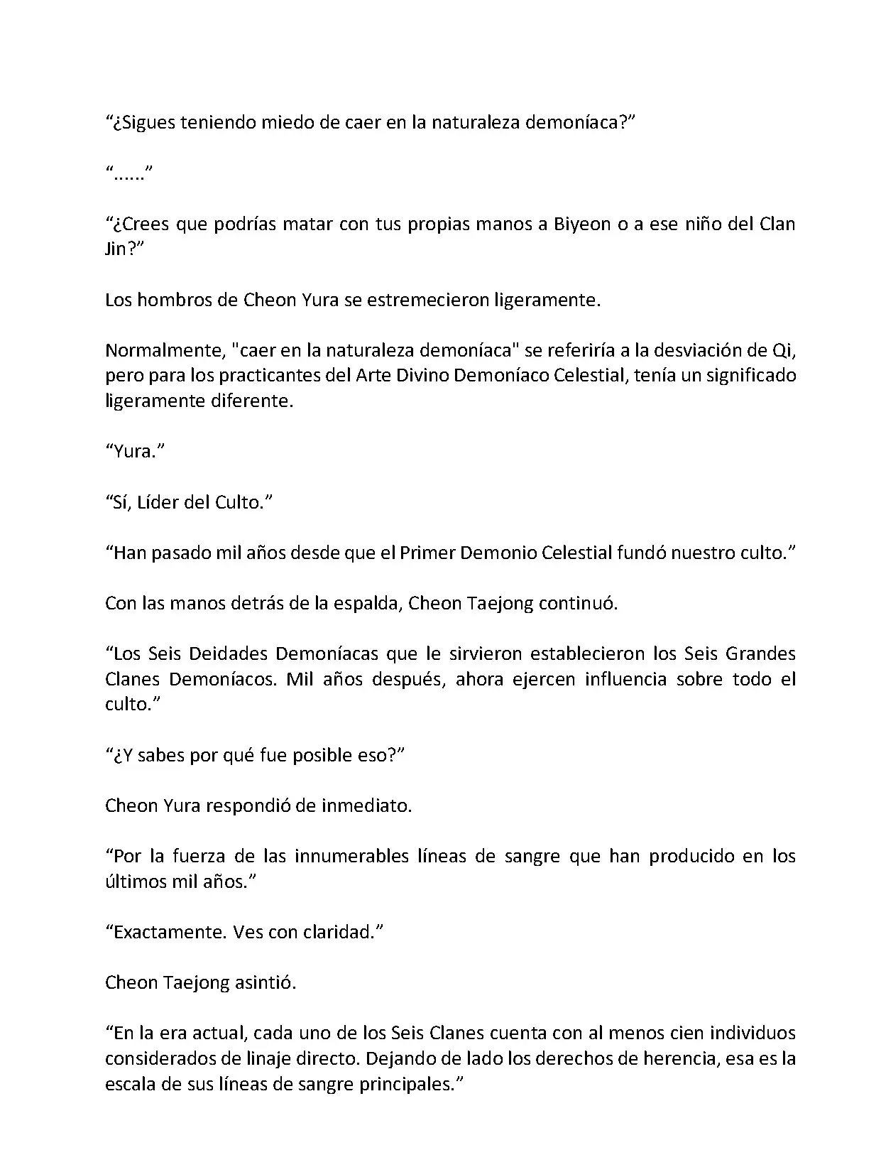 Mi Esposa es la Lider del Culto Demoniaco (Novela) - Capítulo 27 - Página 9 - LectorTMOo