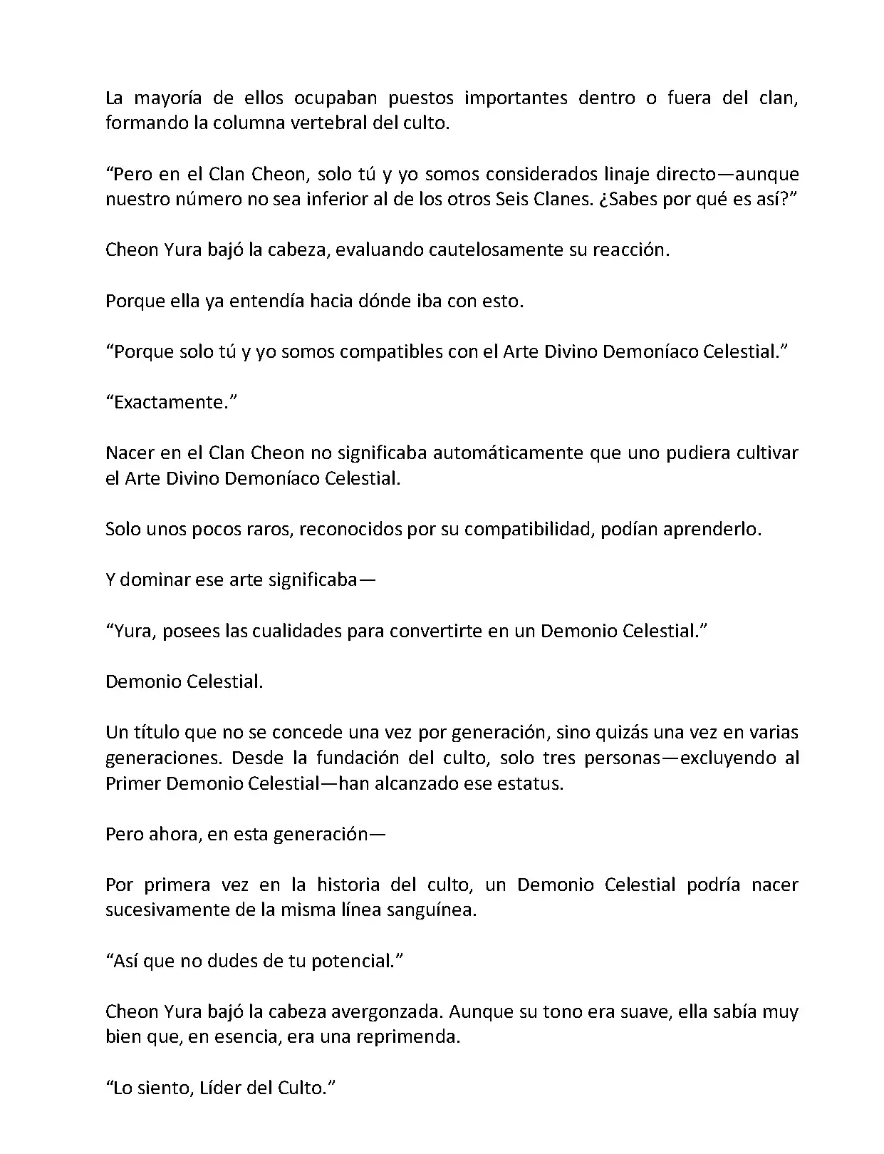 Mi Esposa es la Lider del Culto Demoniaco (Novela) - Capítulo 27 - Página 10 - LectorTMOo
