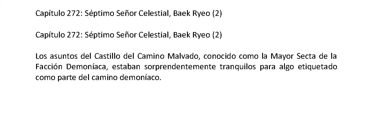 Mi Esposa es la Lider del Culto Demoniaco (Novela) - Capítulo 272 - Página 2 - LectorTMOo