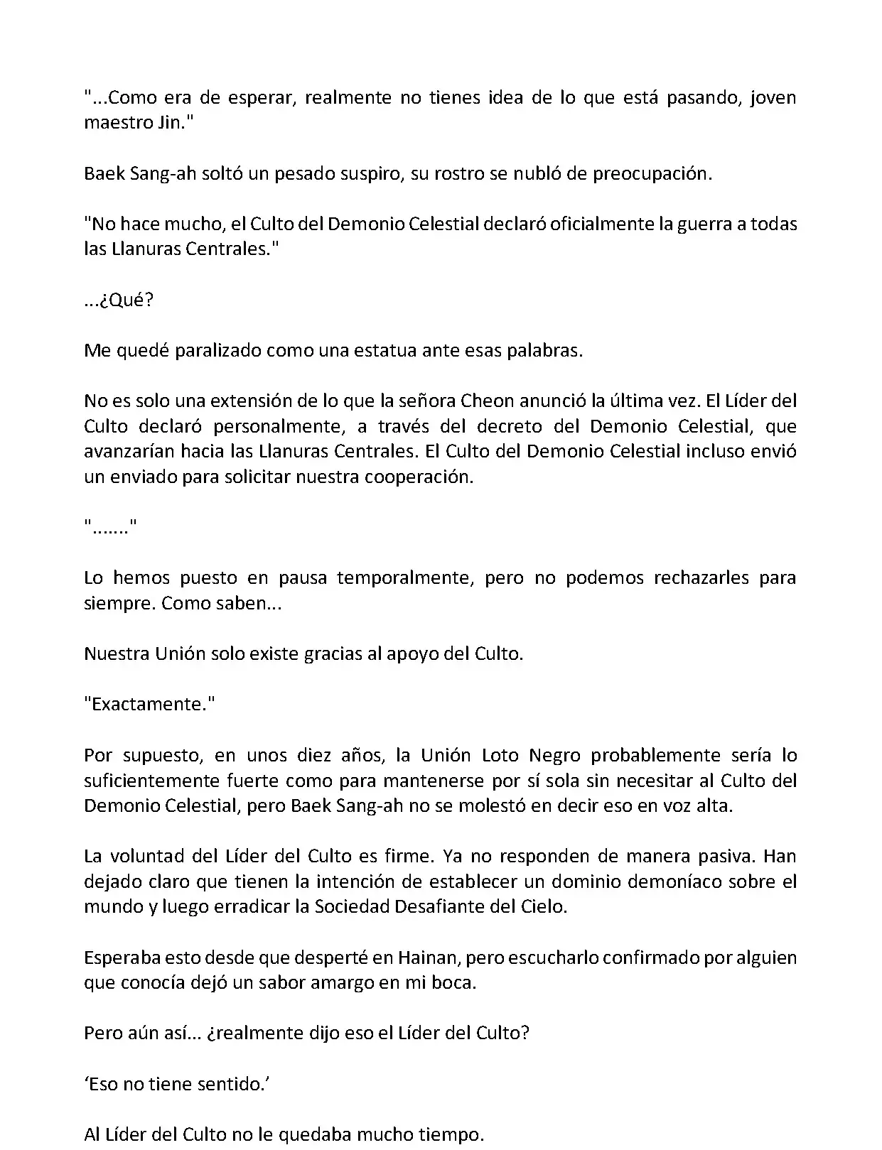 Mi Esposa es la Lider del Culto Demoniaco (Novela) - Capítulo 284 - Página 8 - LectorTMOo