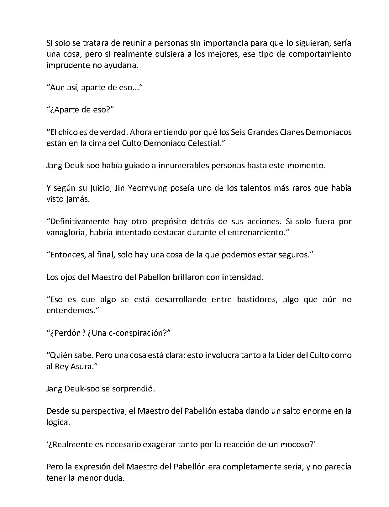 Mi Esposa es la Lider del Culto Demoniaco (Novela) - Capítulo 29 - Página 5 - LectorTMOo