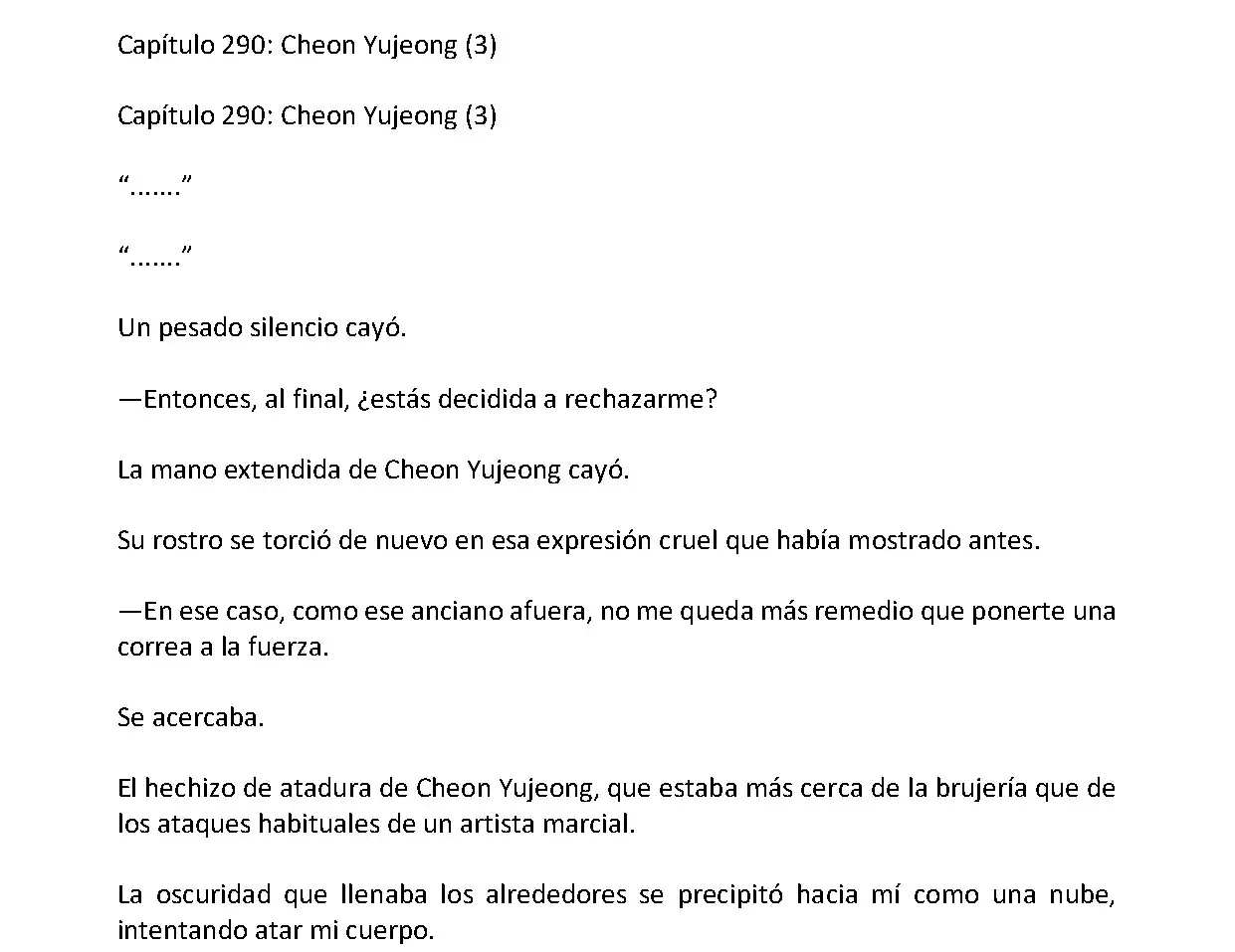 Mi Esposa es la Lider del Culto Demoniaco (Novela) - Capítulo 290 - Página 2 - LectorTMOo