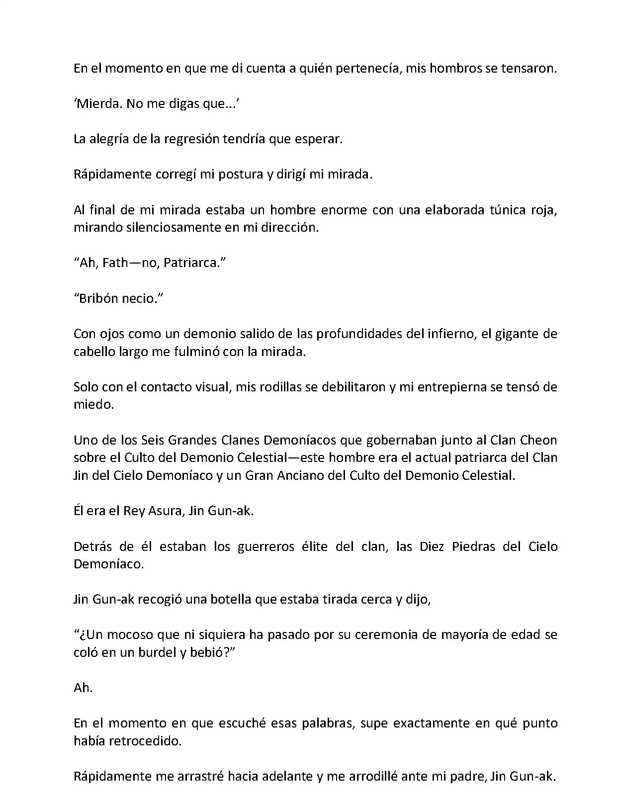 Mi Esposa es la Lider del Culto Demoniaco (Novela) - Capítulo 3 - Página 6 - LectorTMOo
