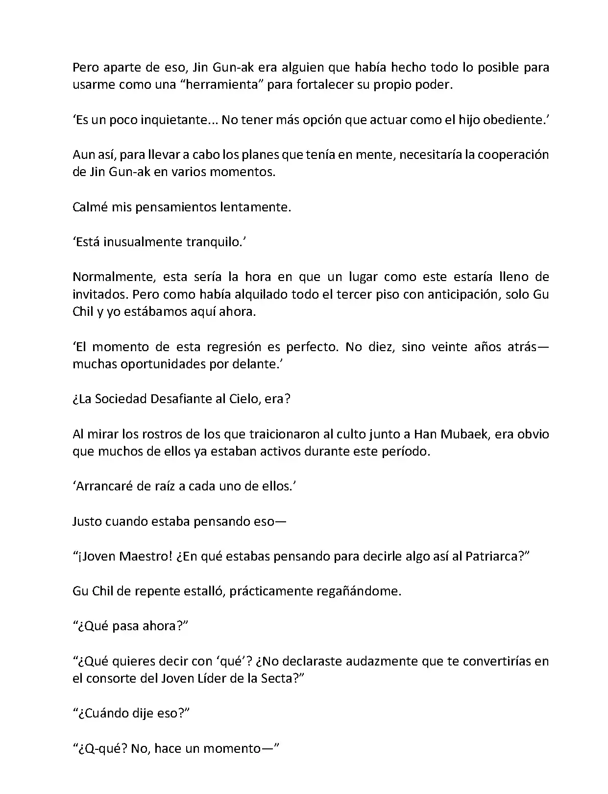 Mi Esposa es la Lider del Culto Demoniaco (Novela) - Capítulo 3 - Página 12 - LectorTMOo
