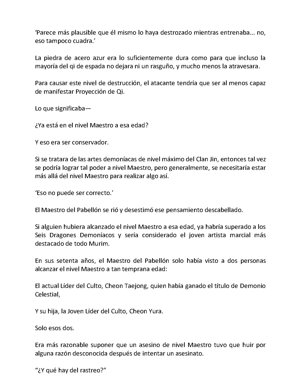 Mi Esposa es la Lider del Culto Demoniaco (Novela) - Capítulo 30 - Página 5 - LectorTMOo