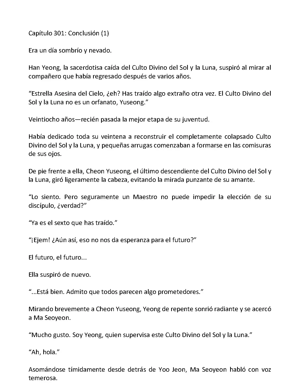 Mi Esposa es la Lider del Culto Demoniaco (Novela) - Capítulo 301 - Página 4 - LectorTMOo