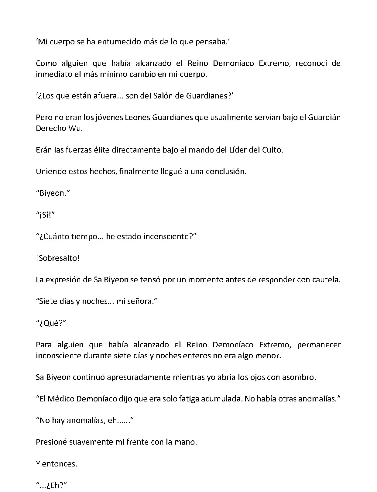 Mi Esposa es la Lider del Culto Demoniaco (Novela) - Capítulo 302 - Página 8 - LectorTMOo