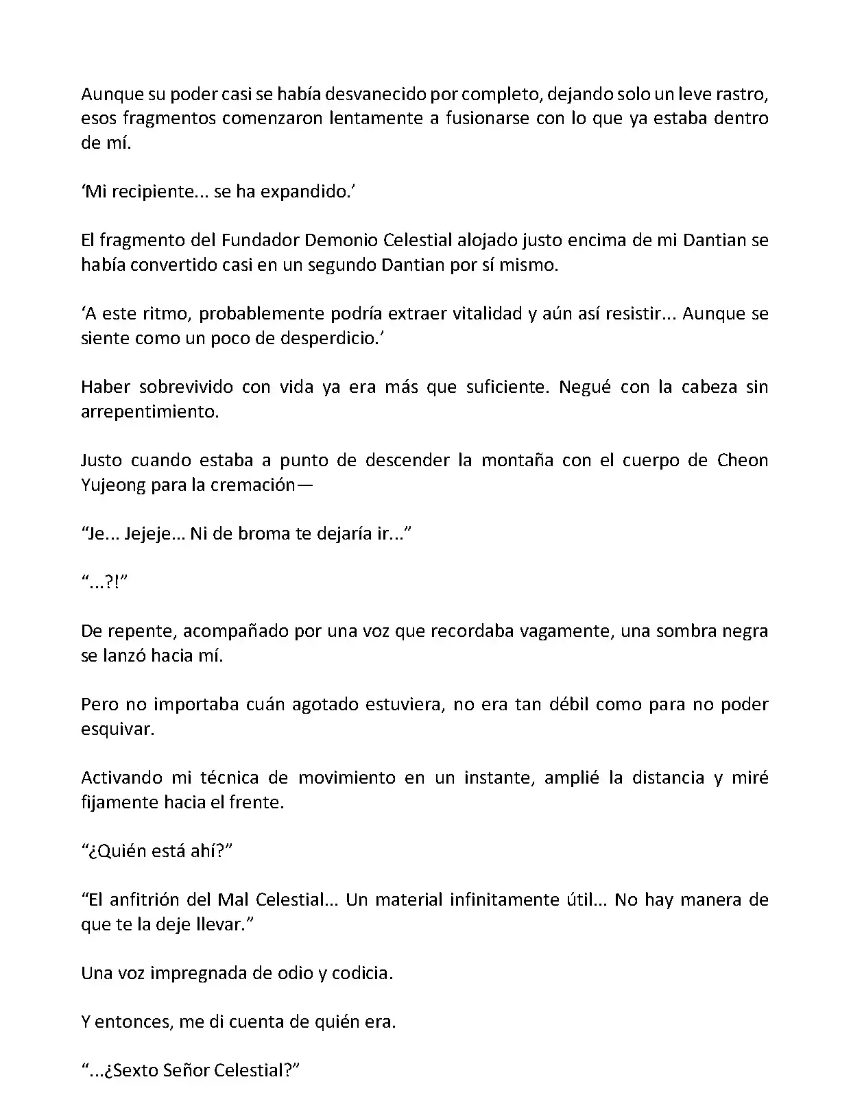 Mi Esposa es la Lider del Culto Demoniaco (Novela) - Capítulo 305 - Página 6 - LectorTMOo
