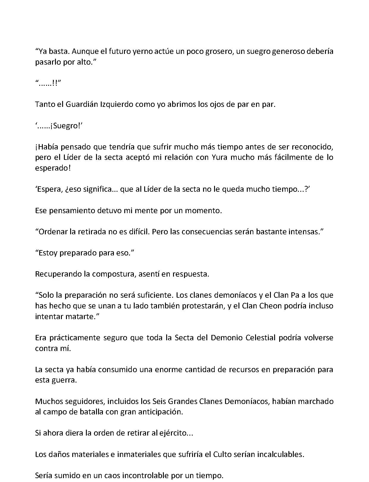 Mi Esposa es la Lider del Culto Demoniaco (Novela) - Capítulo 306 - Página 9 - LectorTMOo