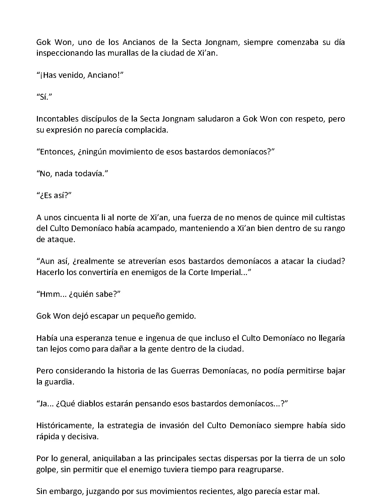 Mi Esposa es la Lider del Culto Demoniaco (Novela) - Capítulo 307 - Página 5 - LectorTMOo