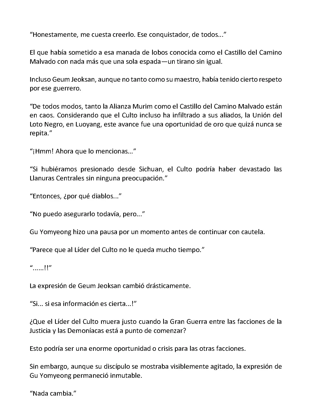 Mi Esposa es la Lider del Culto Demoniaco (Novela) - Capítulo 309 - Página 4 - LectorTMOo