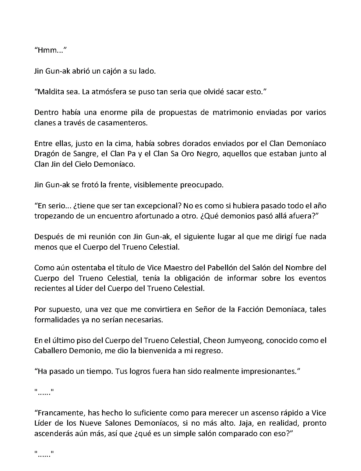 Mi Esposa es la Lider del Culto Demoniaco (Novela) - Capítulo 309 - Página 12 - LectorTMOo