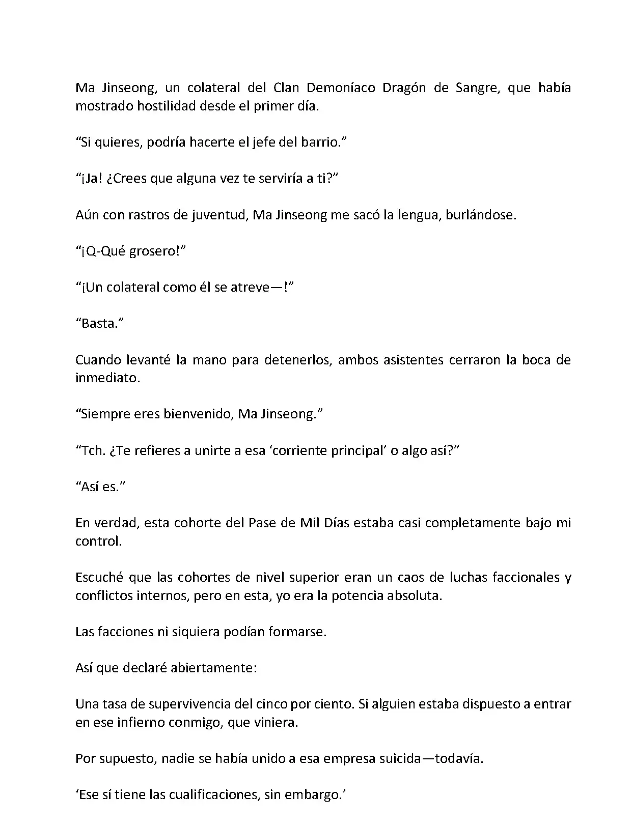 Mi Esposa es la Lider del Culto Demoniaco (Novela) - Capítulo 31 - Página 5 - LectorTMOo