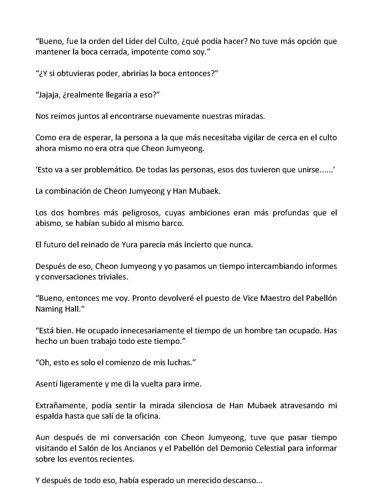 Mi Esposa es la Lider del Culto Demoniaco (Novela) - Capítulo 310 - Página 5 - LectorTMOo