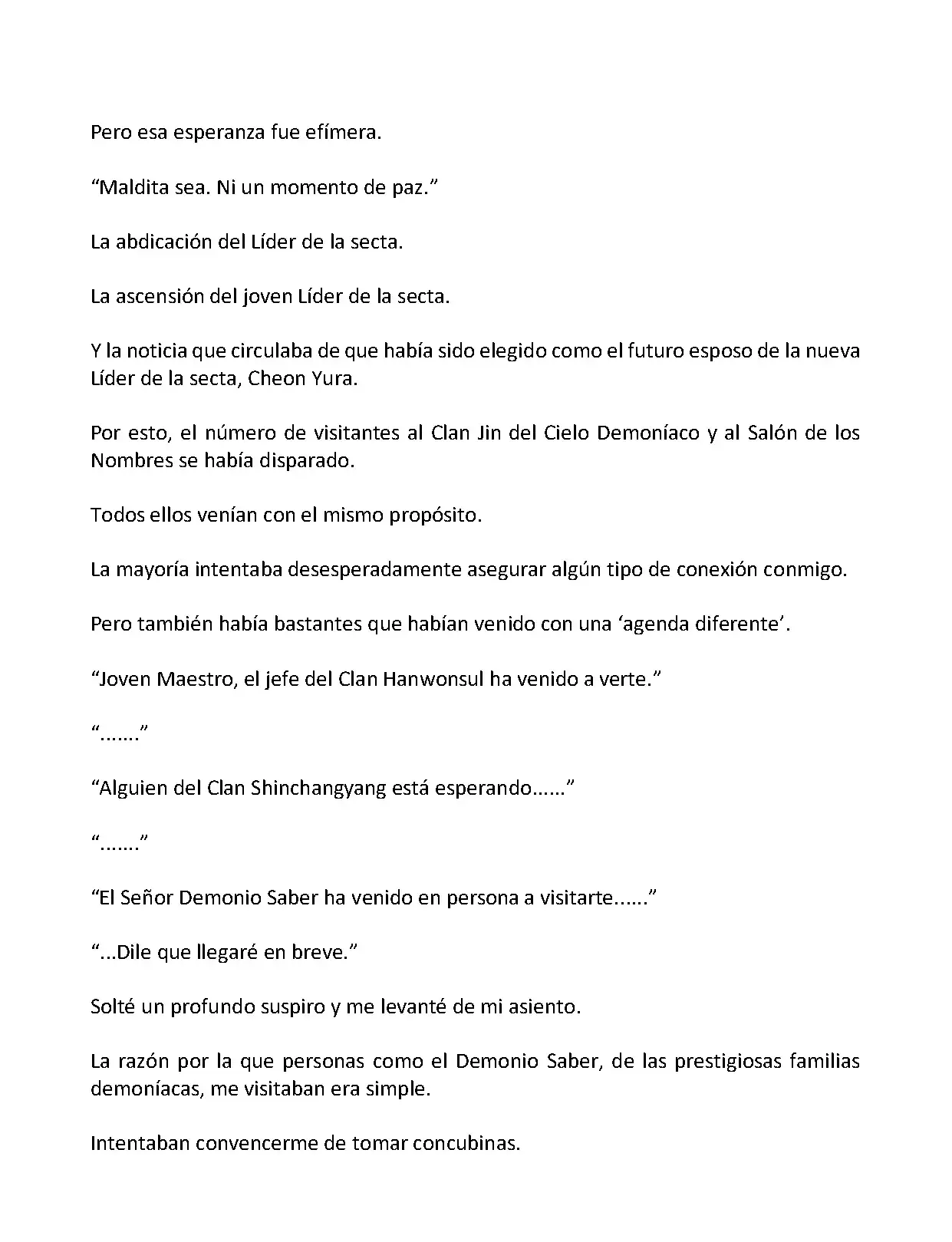 Mi Esposa es la Lider del Culto Demoniaco (Novela) - Capítulo 310 - Página 6 - LectorTMOo