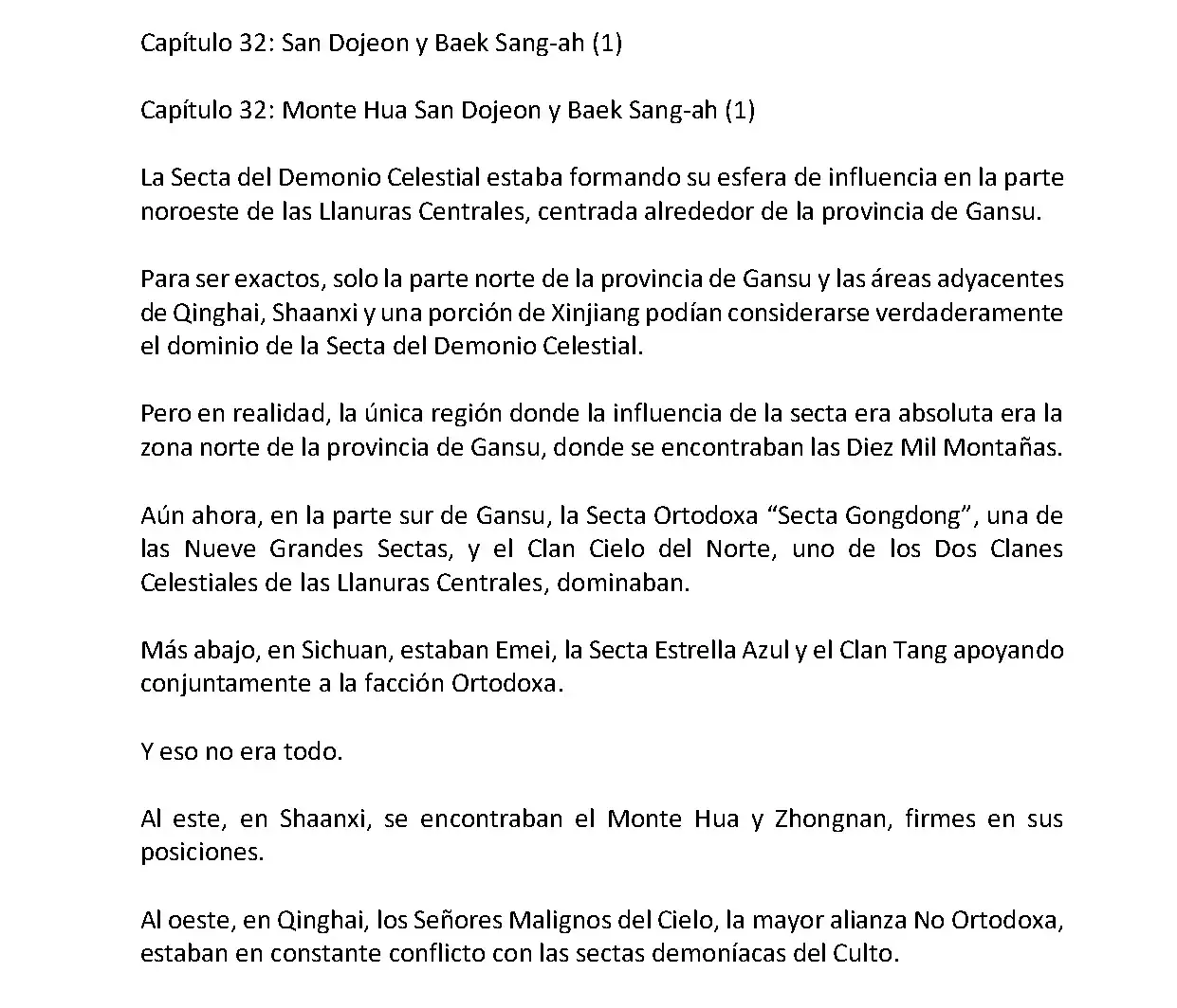 Mi Esposa es la Lider del Culto Demoniaco (Novela) - Capítulo 32 - Página 2 - LectorTMOo