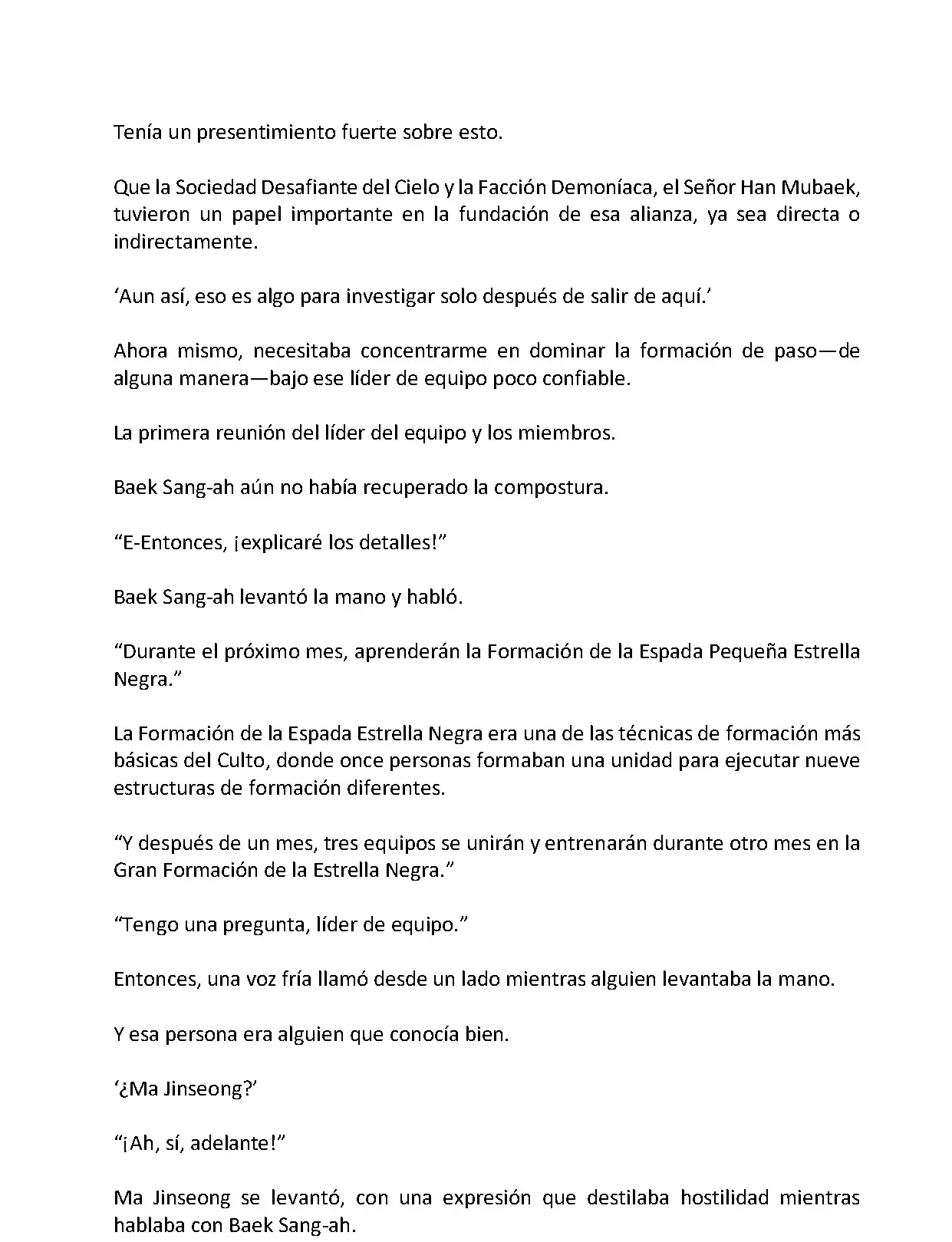 Mi Esposa es la Lider del Culto Demoniaco (Novela) - Capítulo 32 - Página 8 - LectorTMOo