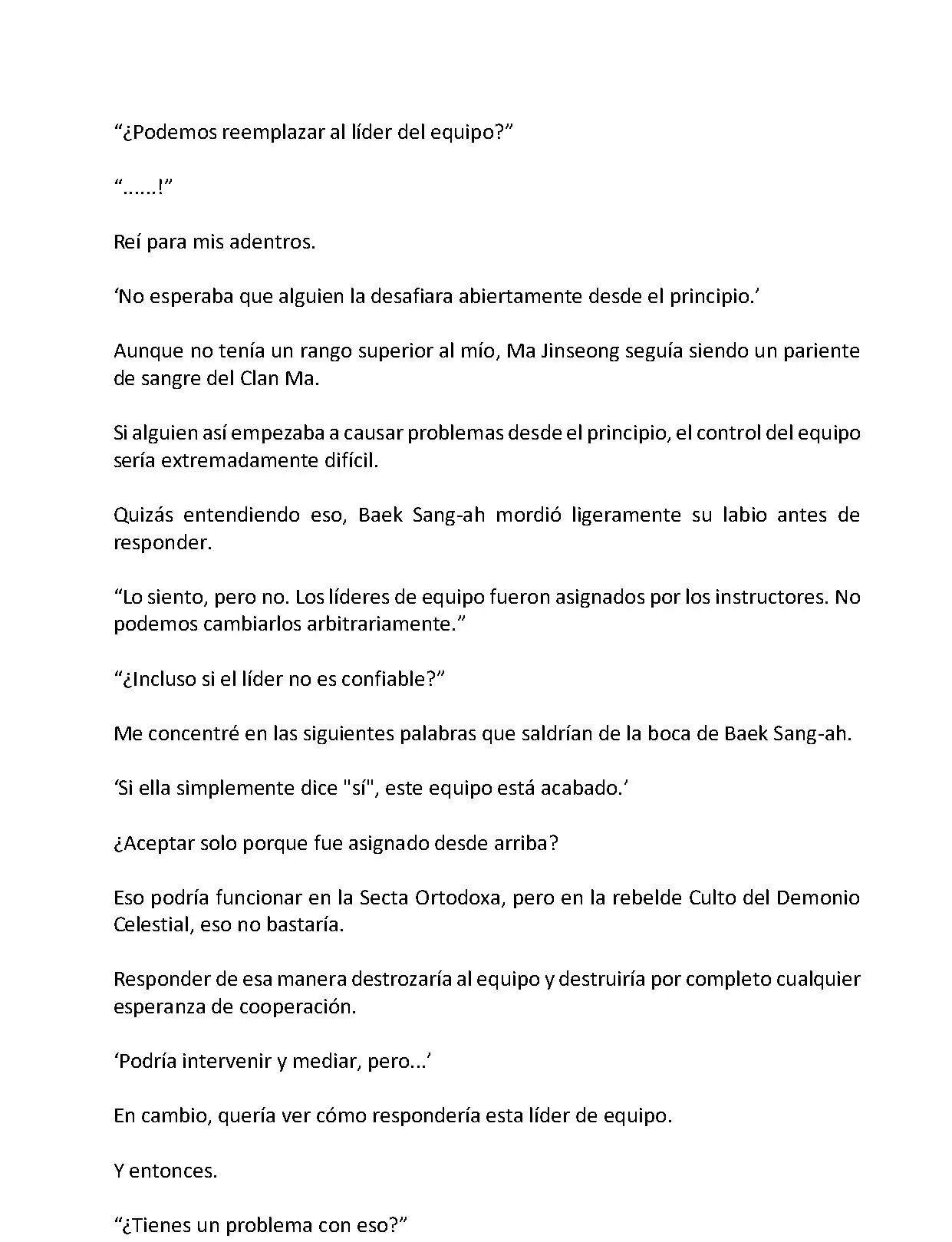 Mi Esposa es la Lider del Culto Demoniaco (Novela) - Capítulo 32 - Página 9 - LectorTMOo