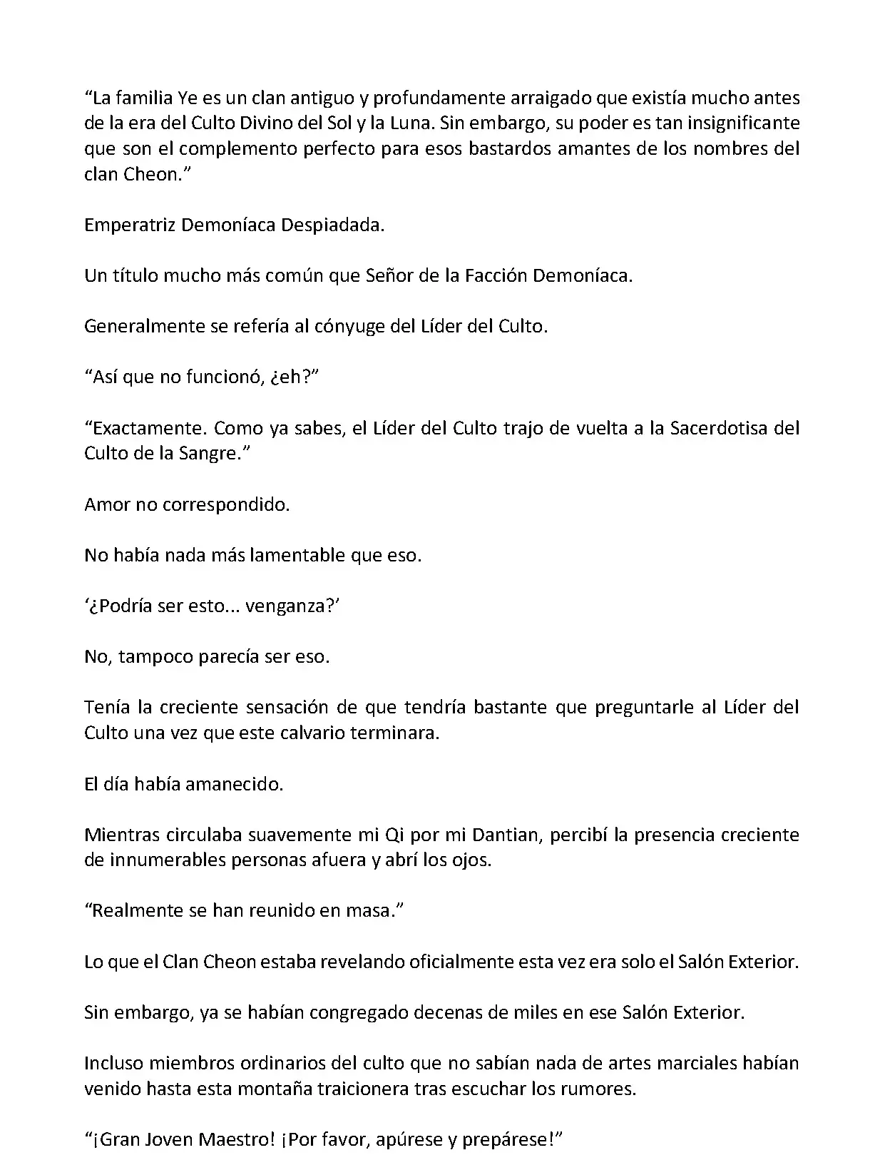 Mi Esposa es la Lider del Culto Demoniaco (Novela) - Capítulo 327 - Página 4 - LectorTMOo