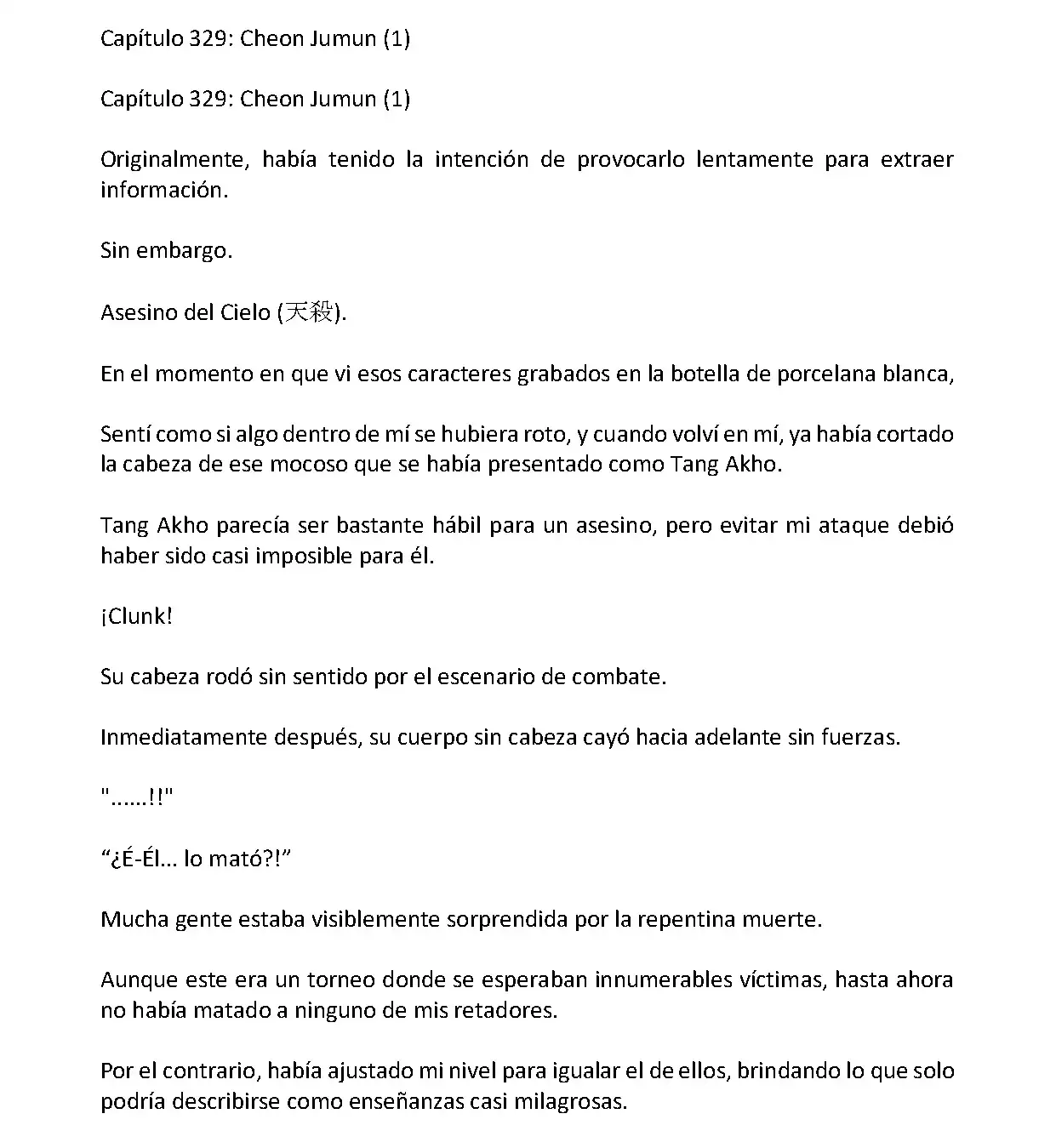 Mi Esposa es la Lider del Culto Demoniaco (Novela) - Capítulo 329 - Página 2 - LectorTMOo