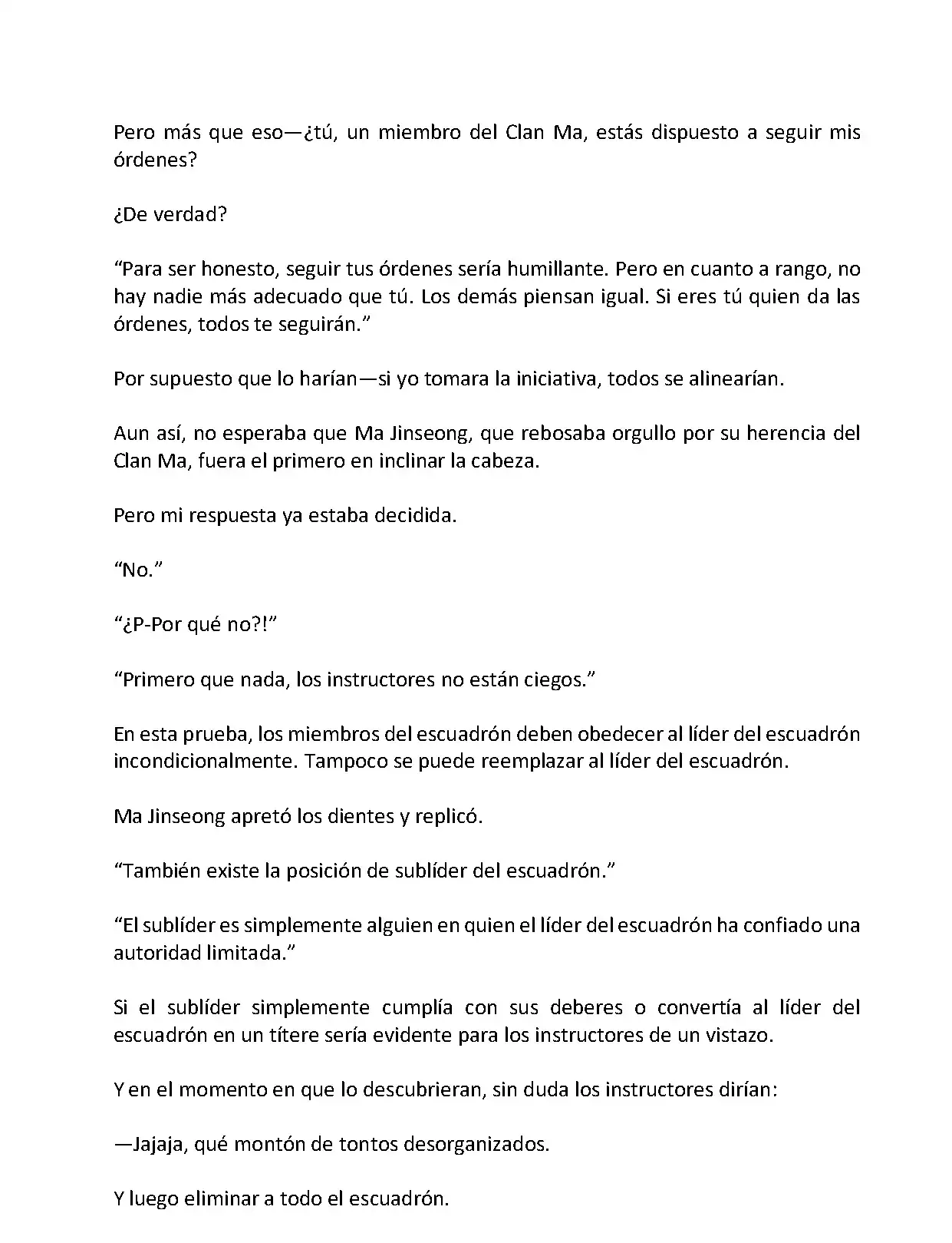 Mi Esposa es la Lider del Culto Demoniaco (Novela) - Capítulo 33 - Página 9 - LectorTMOo