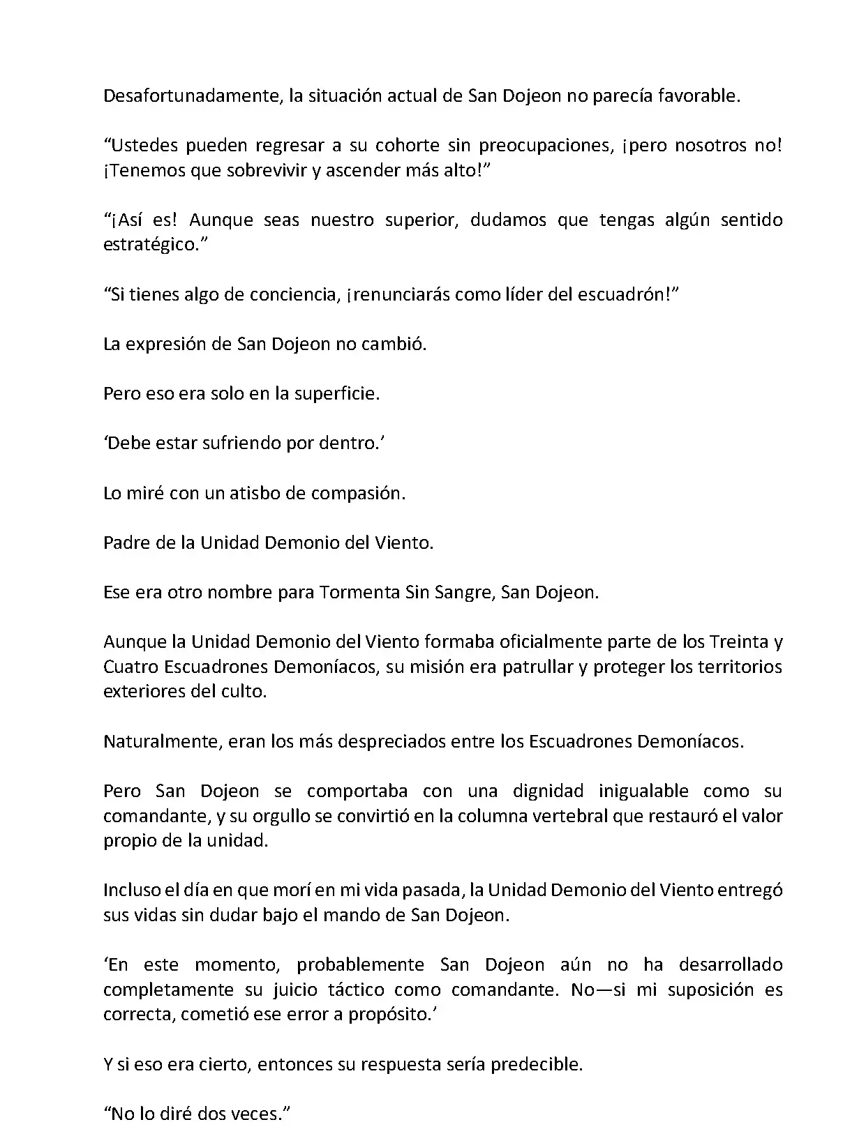 Mi Esposa es la Lider del Culto Demoniaco (Novela) - Capítulo 33 - Página 12 - LectorTMOo