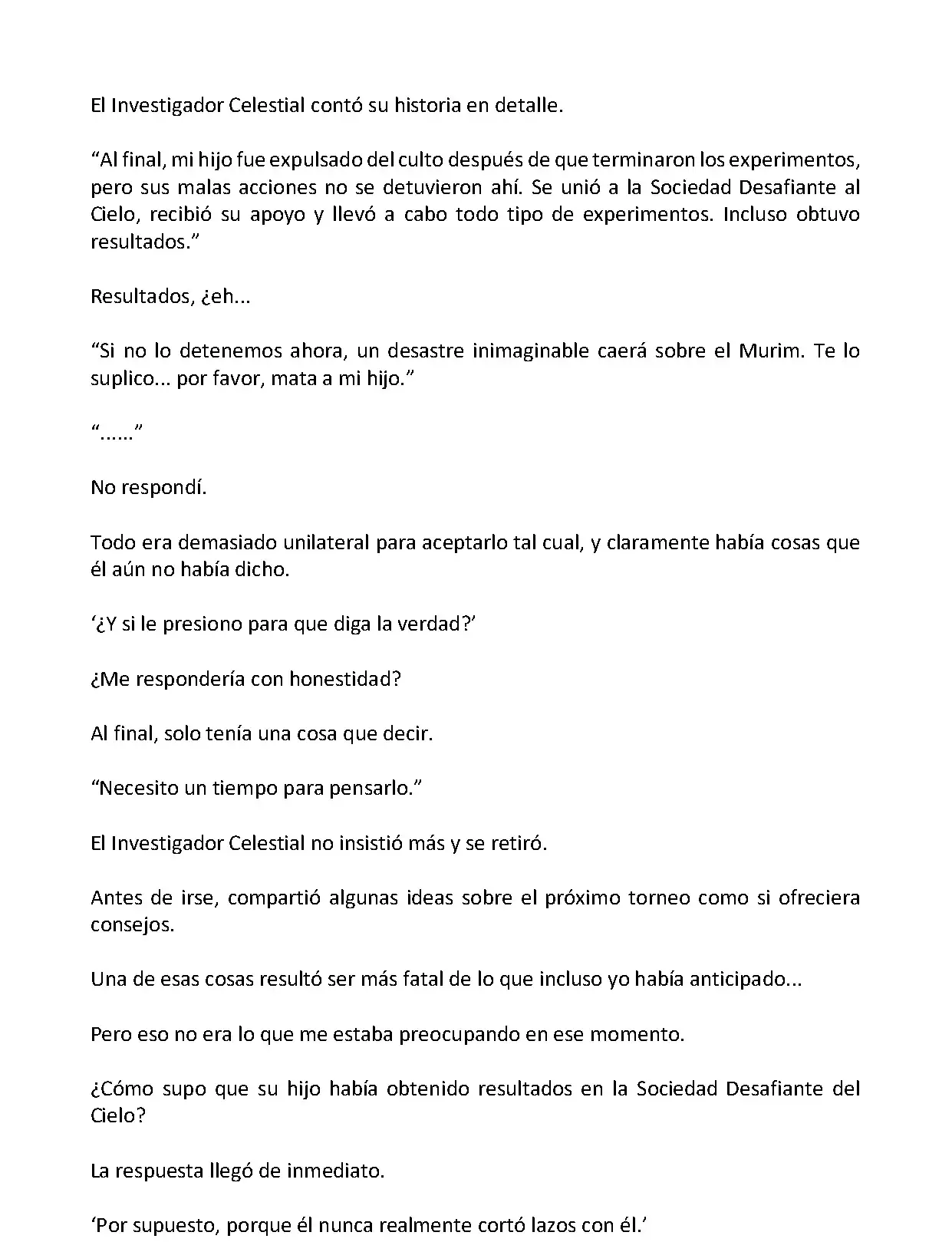 Mi Esposa es la Lider del Culto Demoniaco (Novela) - Capítulo 330 - Página 4 - LectorTMOo