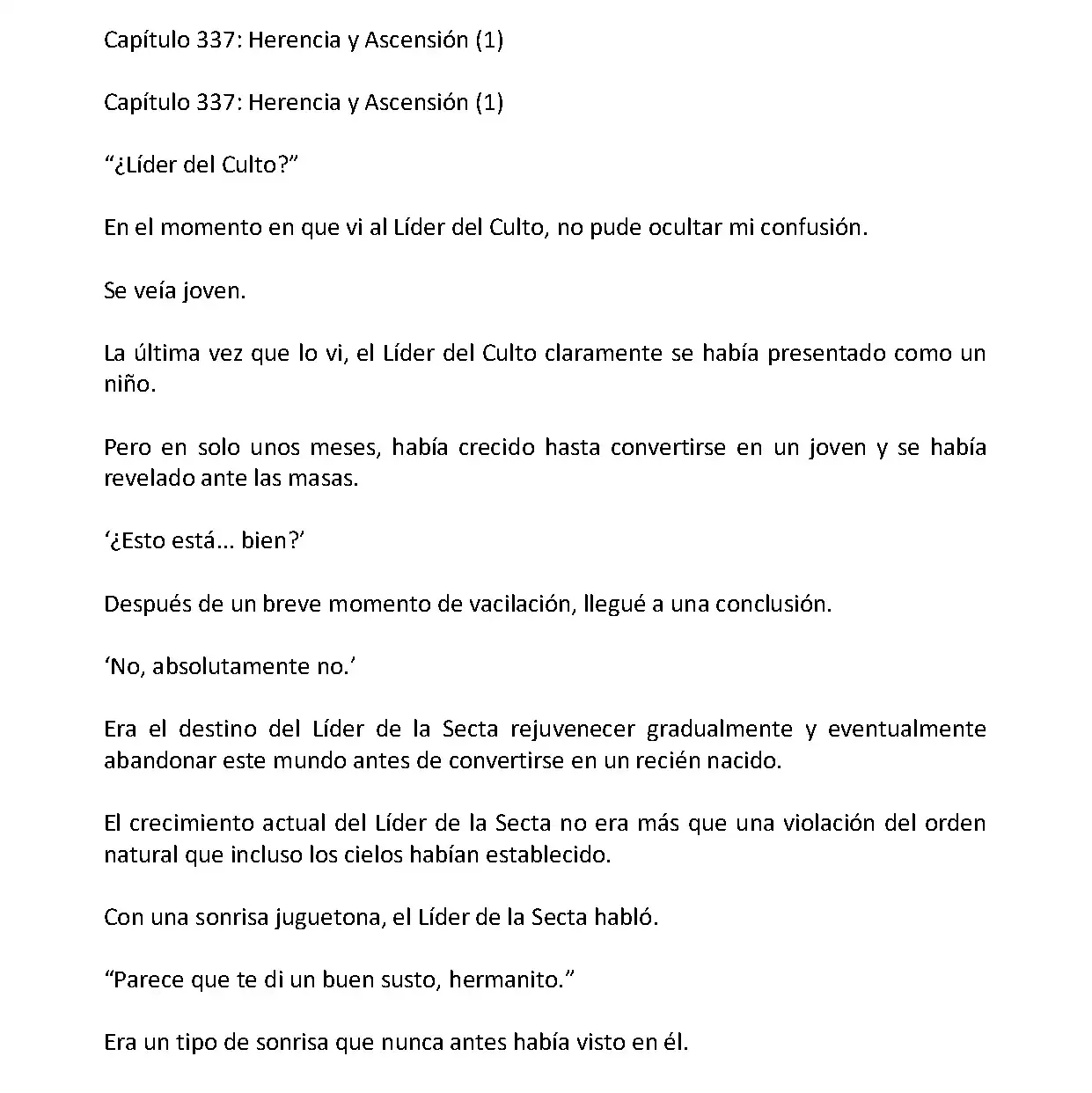 Mi Esposa es la Lider del Culto Demoniaco (Novela) - Capítulo 337 - Página 2 - LectorTMOo