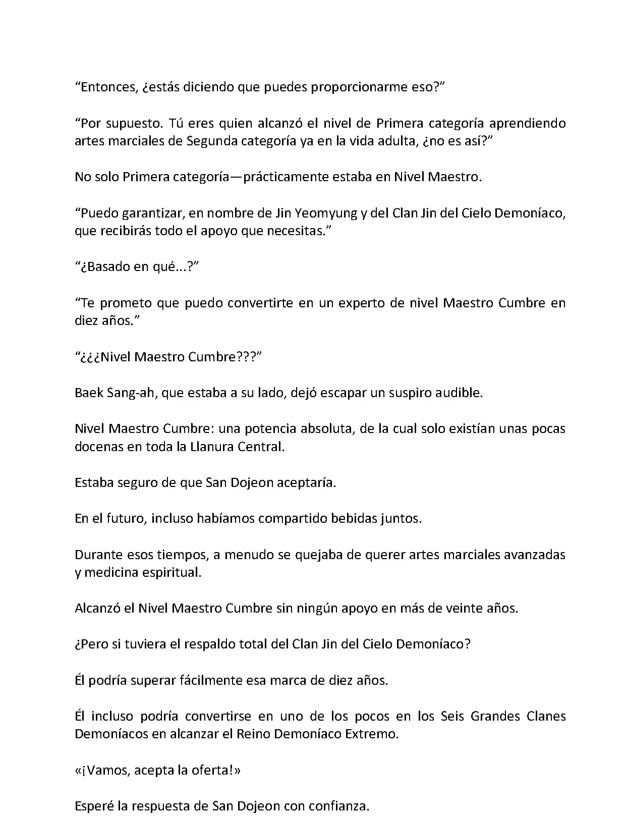 Mi Esposa es la Lider del Culto Demoniaco (Novela) - Capítulo 34 - Página 12 - LectorTMOo