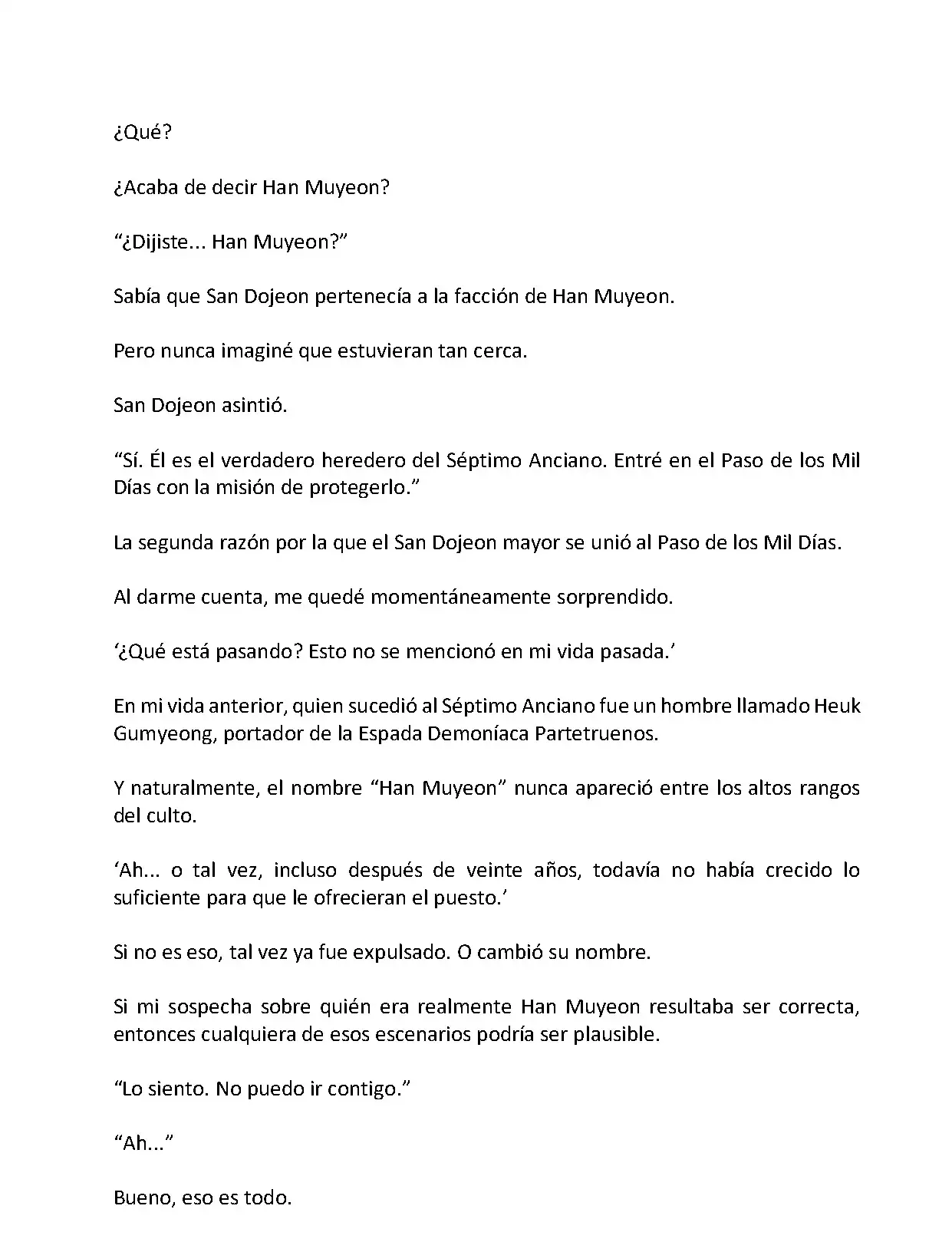 Mi Esposa es la Lider del Culto Demoniaco (Novela) - Capítulo 35 - Página 4 - LectorTMOo