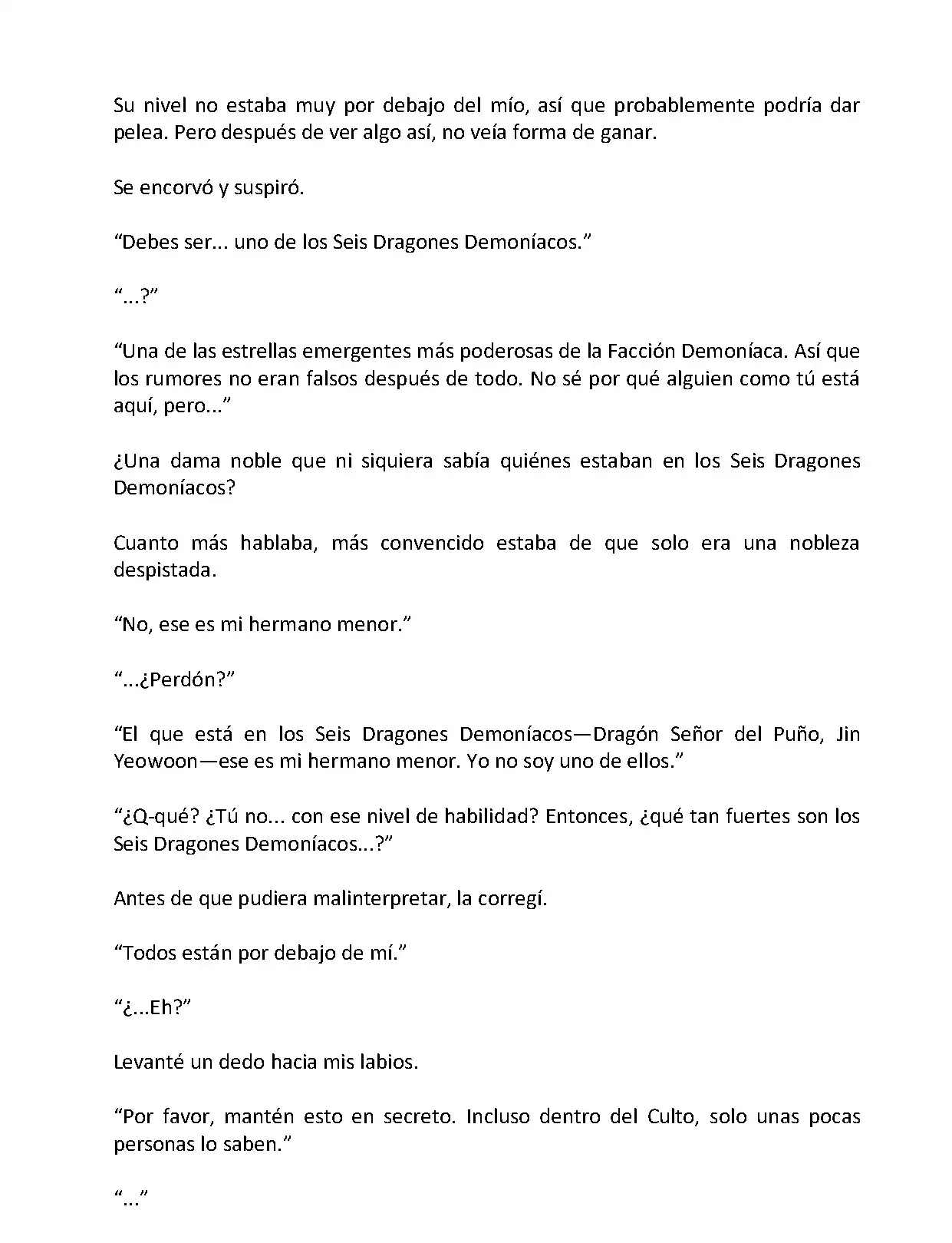 Mi Esposa es la Lider del Culto Demoniaco (Novela) - Capítulo 35 - Página 11 - LectorTMOo