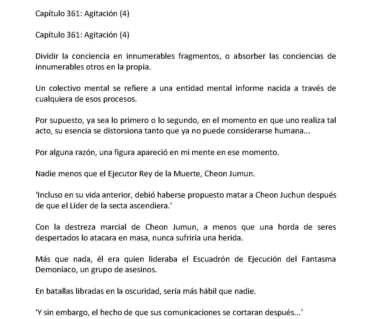 Mi Esposa es la Lider del Culto Demoniaco (Novela) - Capítulo 361 - Página 2 - LectorTMOo