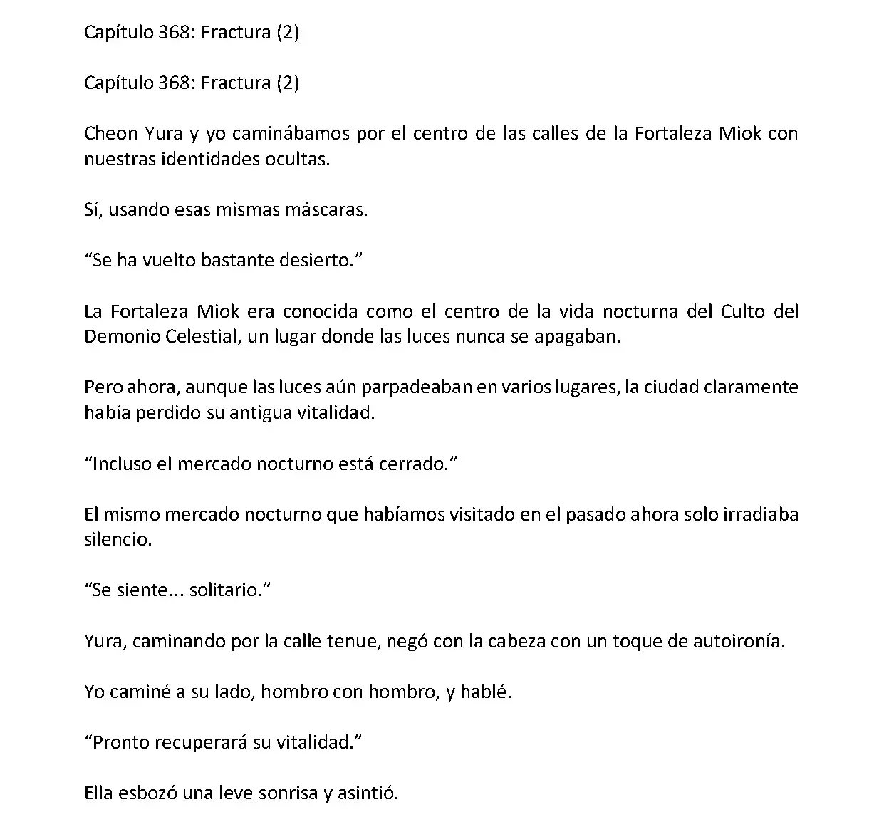 Mi Esposa es la Lider del Culto Demoniaco (Novela) - Capítulo 368 - Página 2 - LectorTMOo