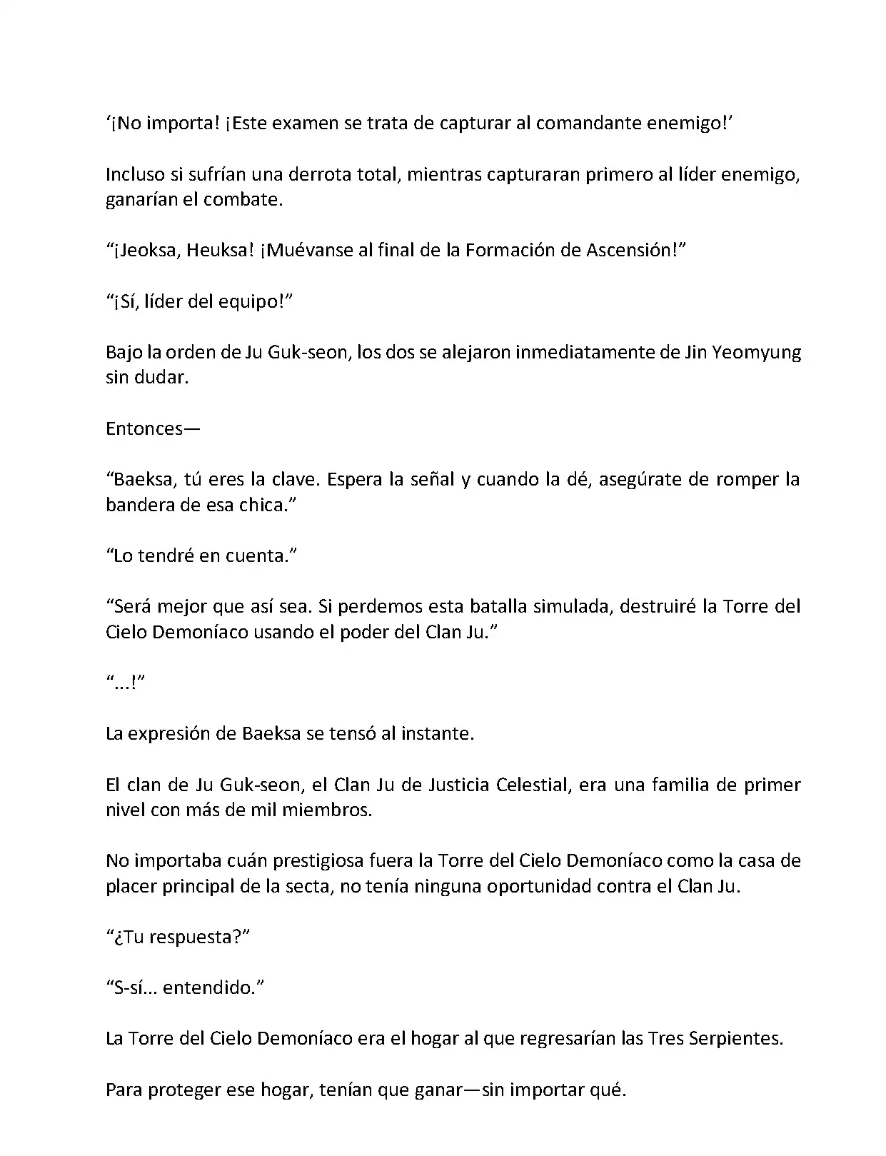 Mi Esposa es la Lider del Culto Demoniaco (Novela) - Capítulo 37 - Página 8 - LectorTMOo