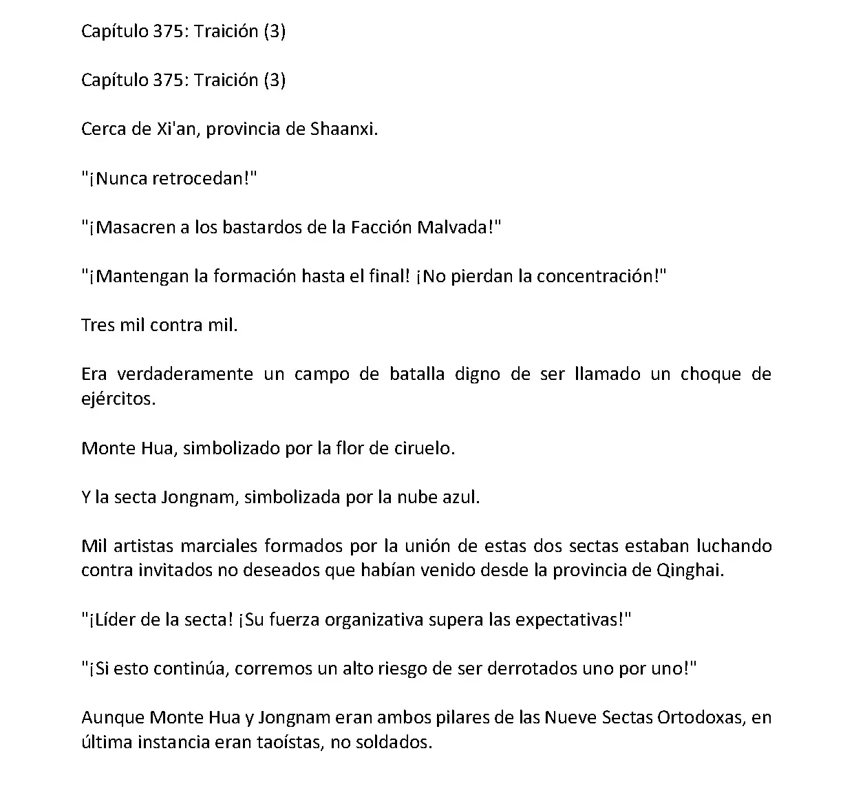 Mi Esposa es la Lider del Culto Demoniaco (Novela) - Capítulo 375 - Página 2 - LectorTMOo