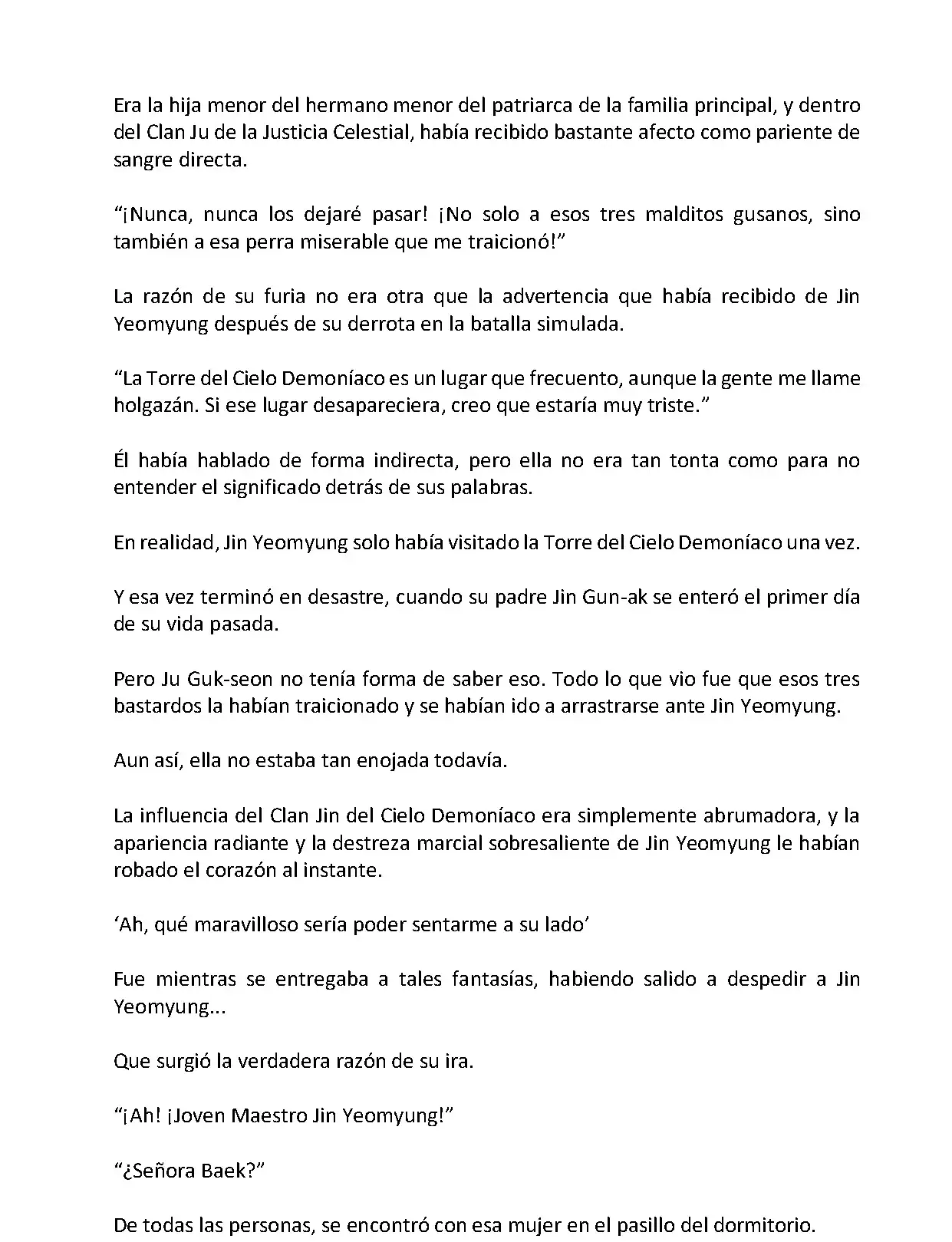 Mi Esposa es la Lider del Culto Demoniaco (Novela) - Capítulo 38 - Página 8 - LectorTMOo