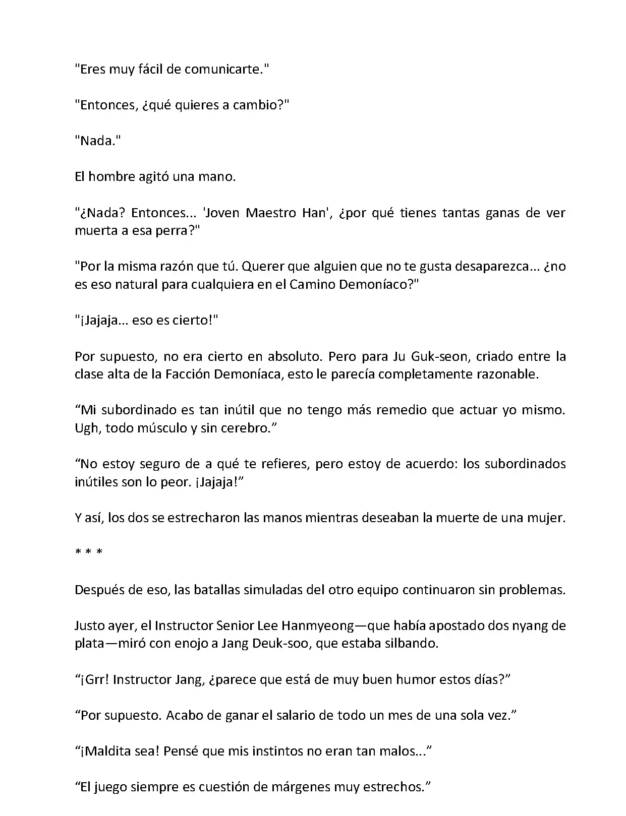 Mi Esposa es la Lider del Culto Demoniaco (Novela) - Capítulo 38 - Página 11 - LectorTMOo