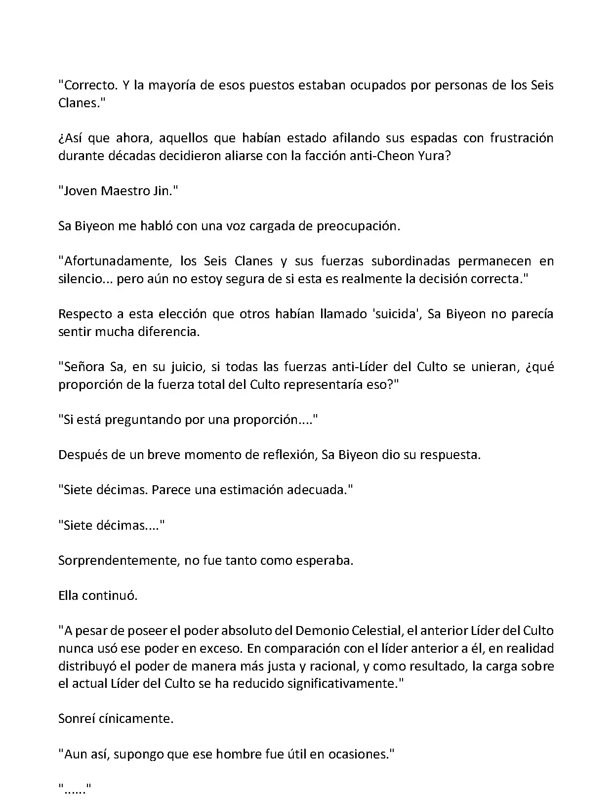 Mi Esposa es la Lider del Culto Demoniaco (Novela) - Capítulo 380 - Página 6 - LectorTMOo