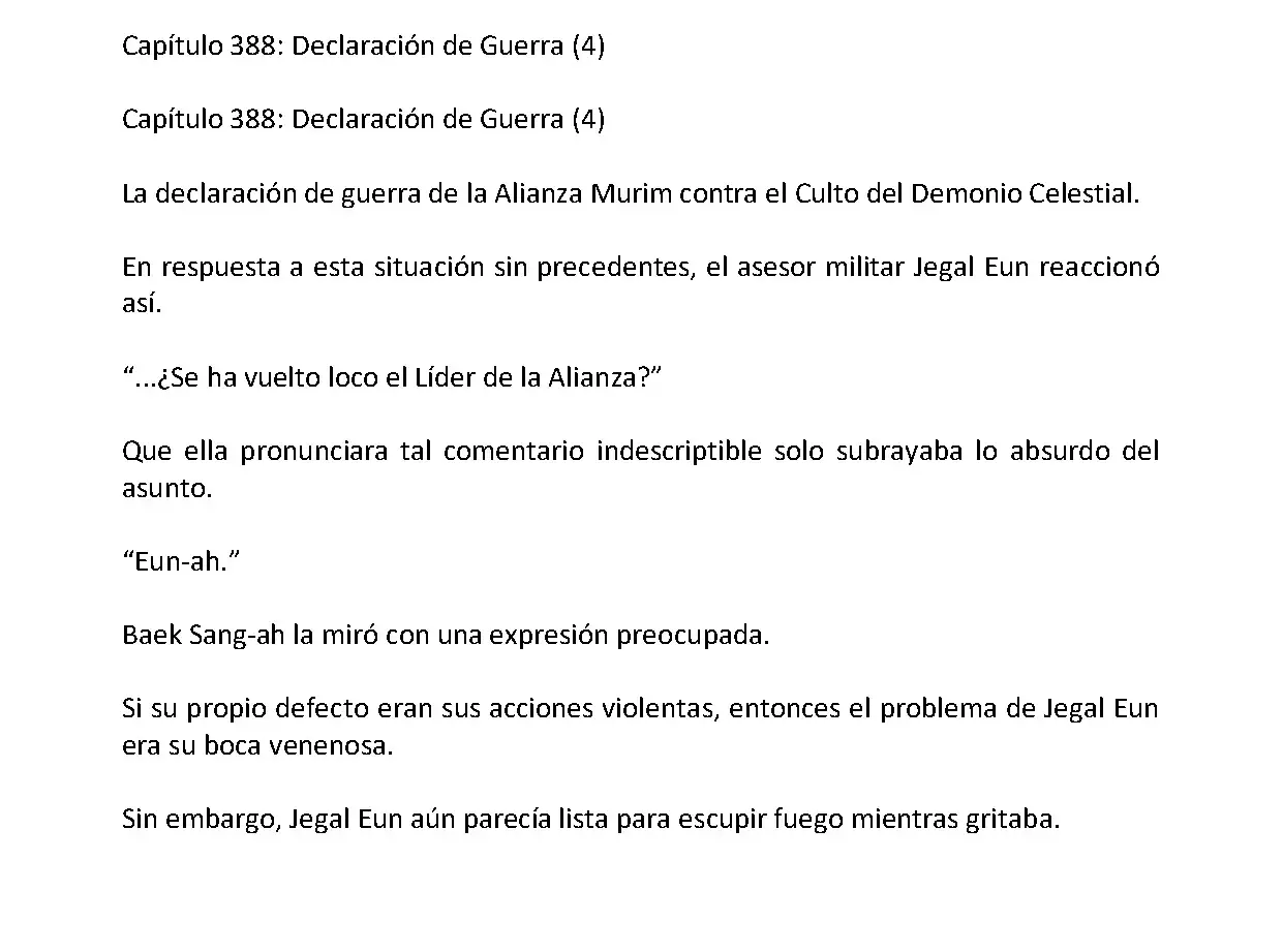 Mi Esposa es la Lider del Culto Demoniaco (Novela) - Capítulo 388 - Página 2 - LectorTMOo