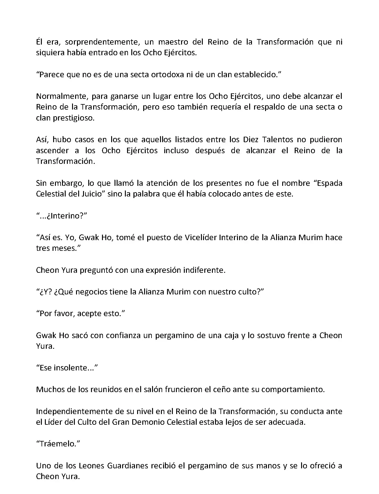 Mi Esposa es la Lider del Culto Demoniaco (Novela) - Capítulo 390 - Página 4 - LectorTMOo