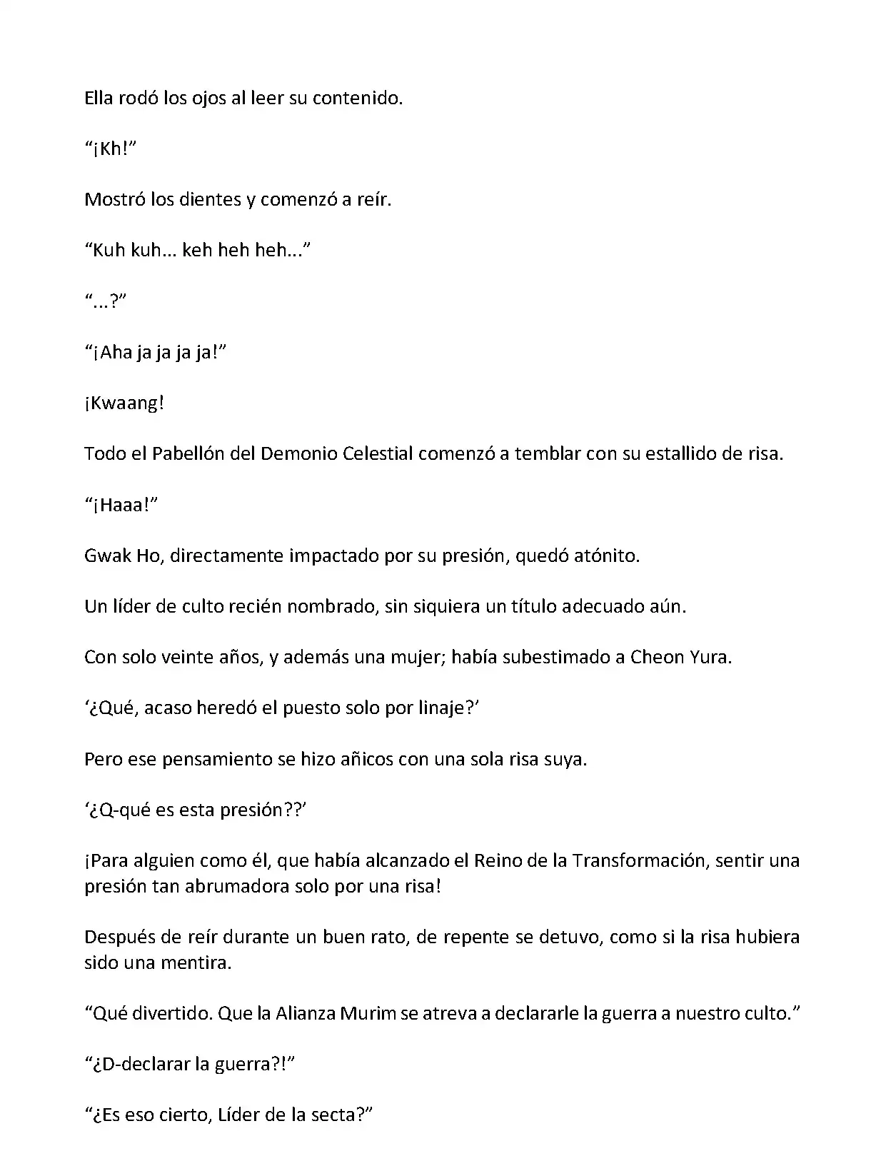 Mi Esposa es la Lider del Culto Demoniaco (Novela) - Capítulo 390 - Página 5 - LectorTMOo