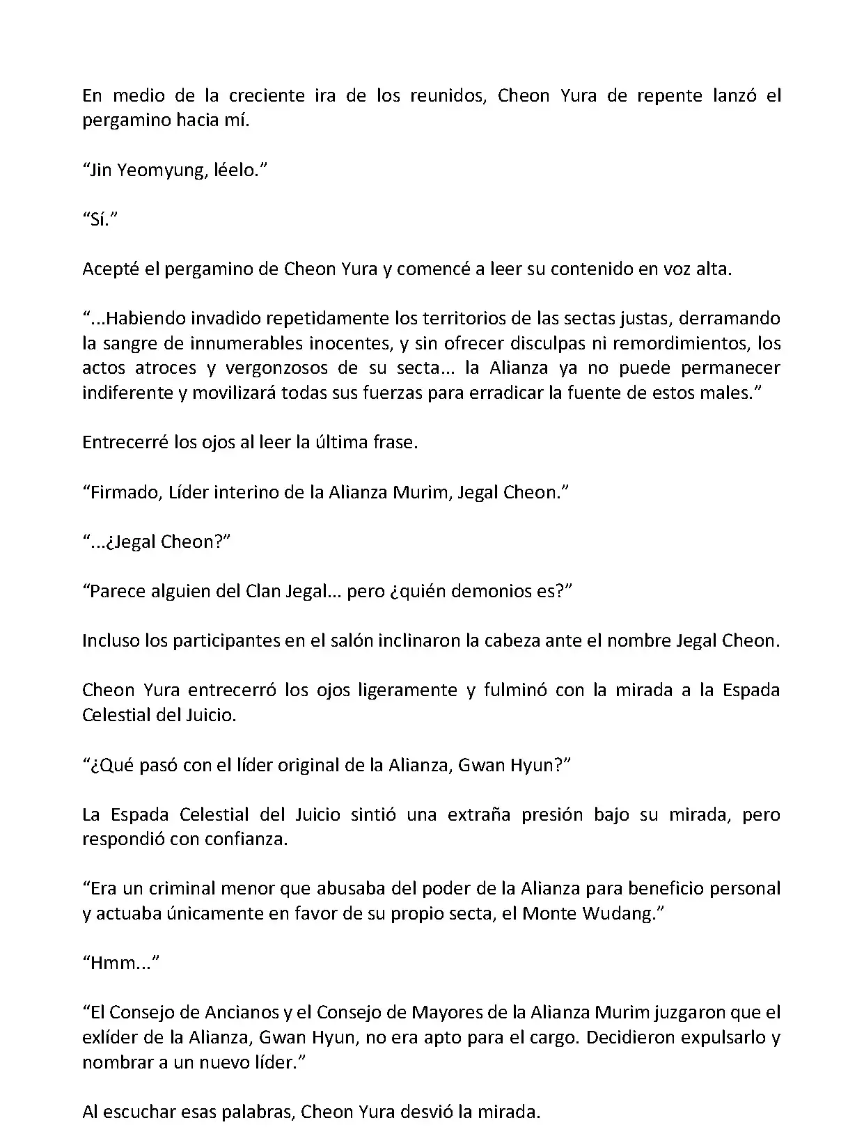 Mi Esposa es la Lider del Culto Demoniaco (Novela) - Capítulo 390 - Página 6 - LectorTMOo