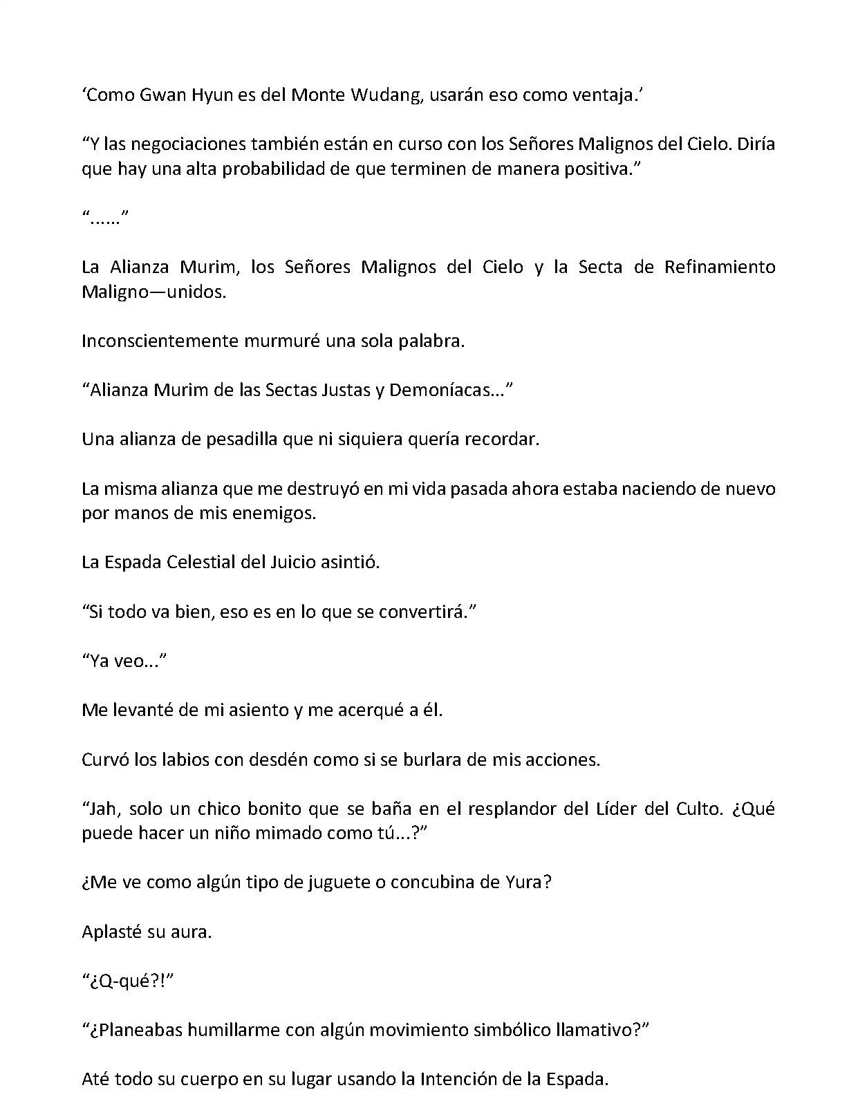 Mi Esposa es la Lider del Culto Demoniaco (Novela) - Capítulo 390 - Página 9 - LectorTMOo