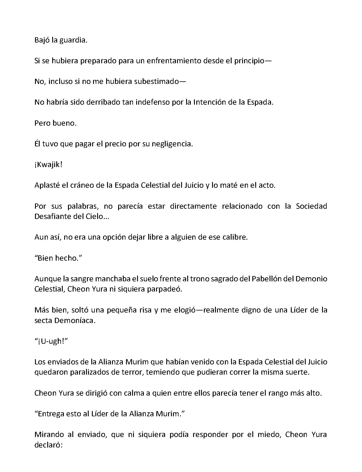 Mi Esposa es la Lider del Culto Demoniaco (Novela) - Capítulo 390 - Página 11 - LectorTMOo
